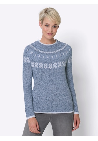 Norwegerpullover »Langarm-Pullover«