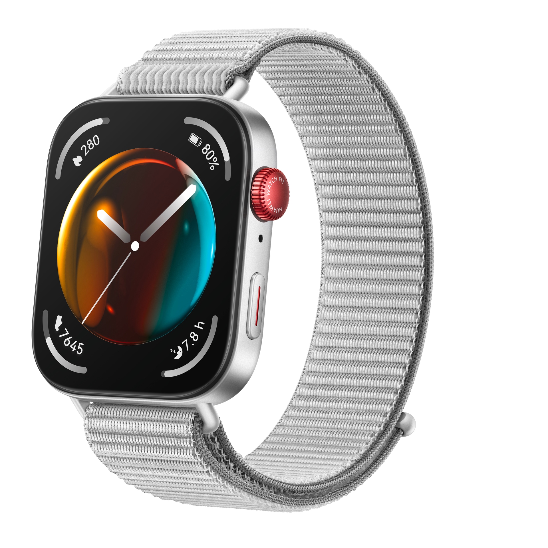 Huawei Smartwatch »WATCH FIT 3, 4,62 cm (1,82 Zoll) AMOLED-Display«, (4,62 cm / 1,82 Zoll), 4 GB, Herzfrequenz-Monitoring, SpO2, Atemübungen)