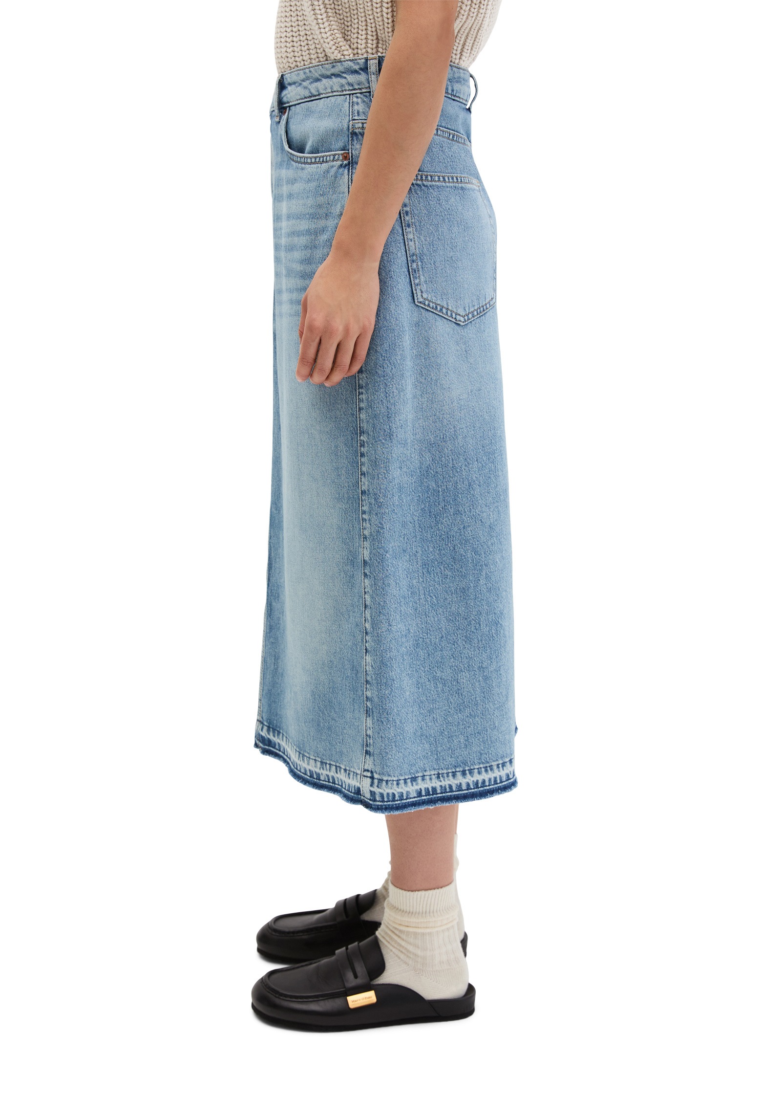 Marc OPolo Jeansrock "aus Rigid Denim ohne Elasthan" günstig online kaufen