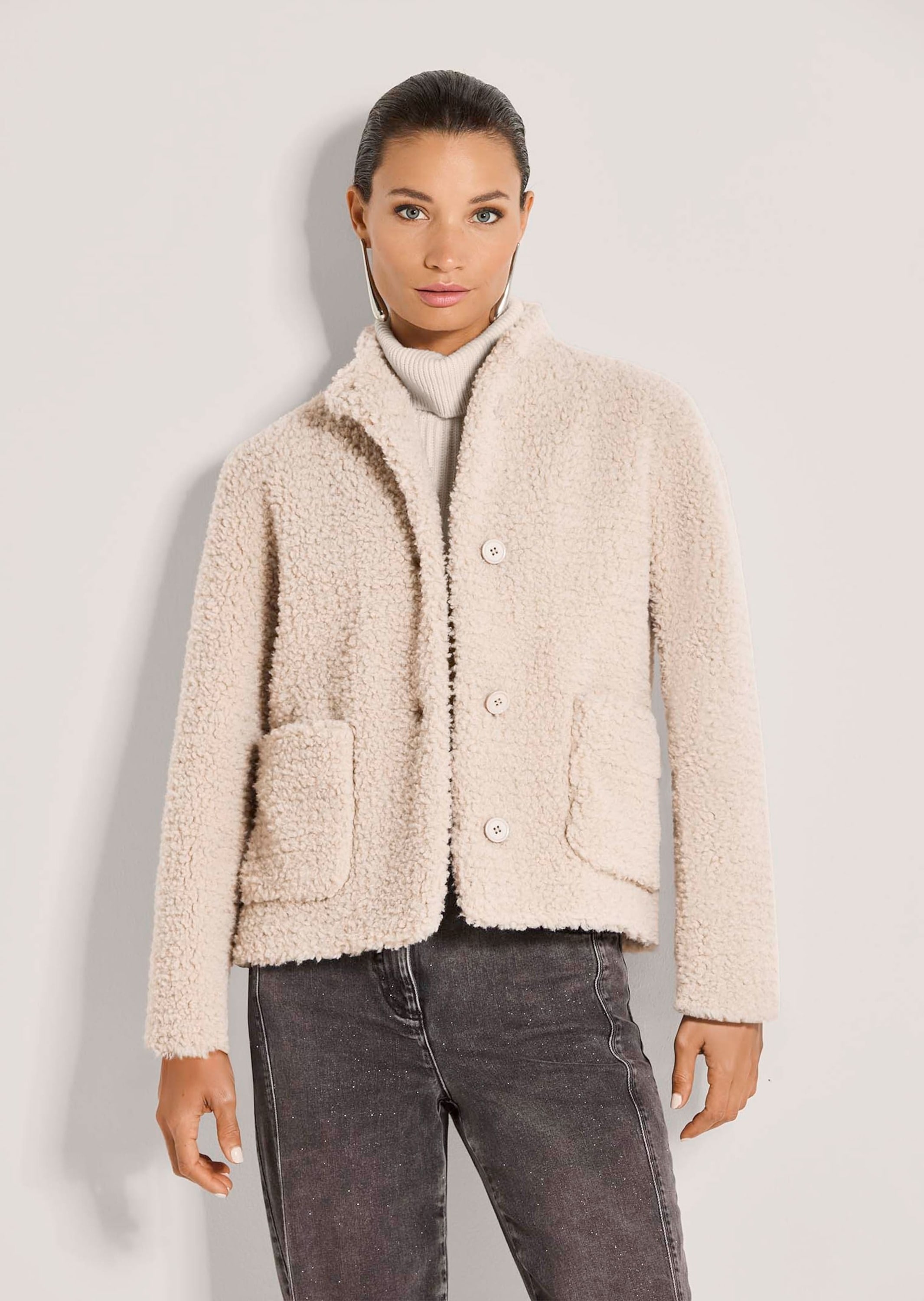MADELEINE Kurzjacke »Jacke Kurze Teddy-Jacke«