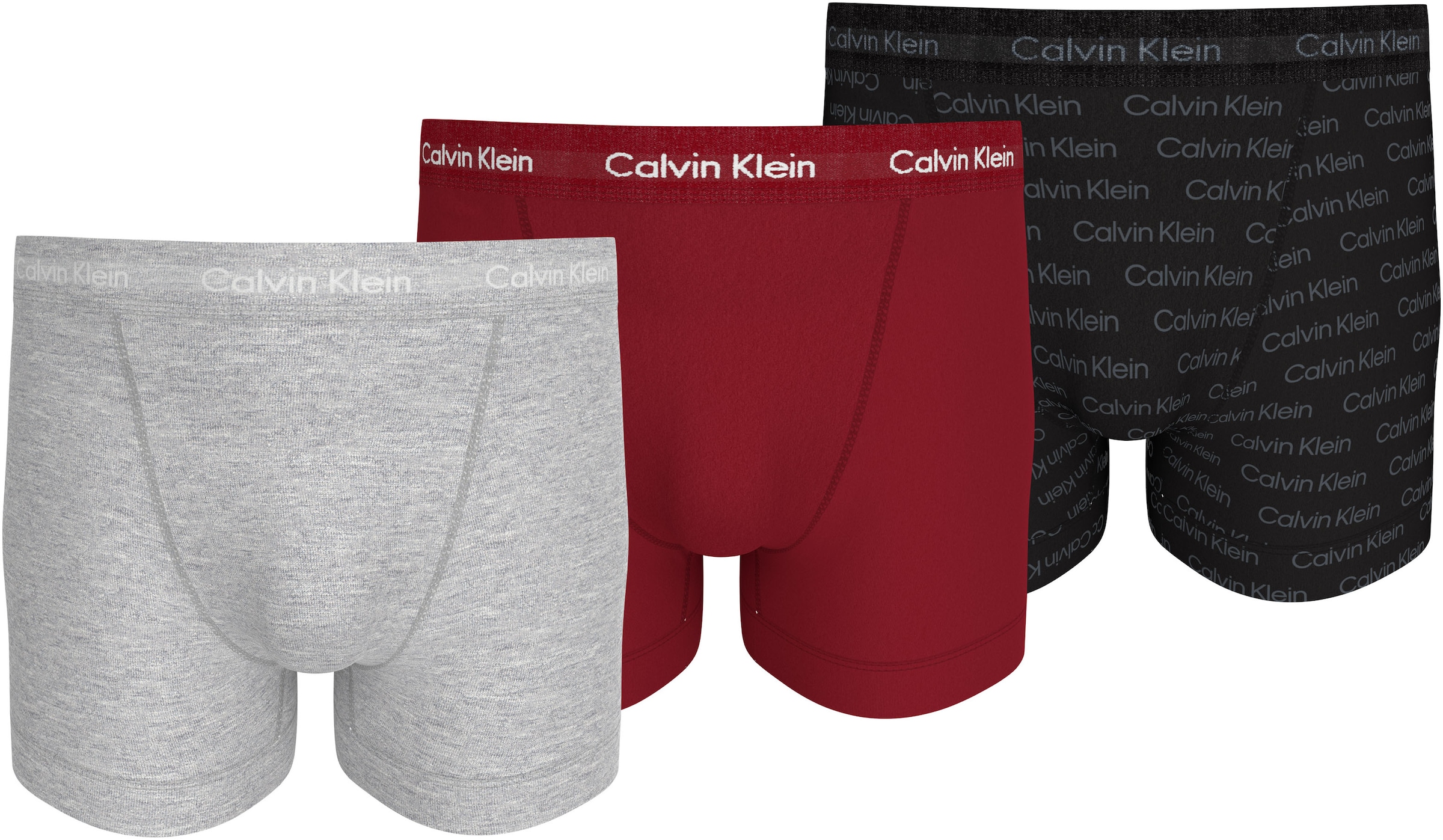 Calvin Klein Underwear Trunk "CK TRUNK 3PK", (Packung, 3 St., 3er-Pack), mit Logoschriftzug am Wäschebund