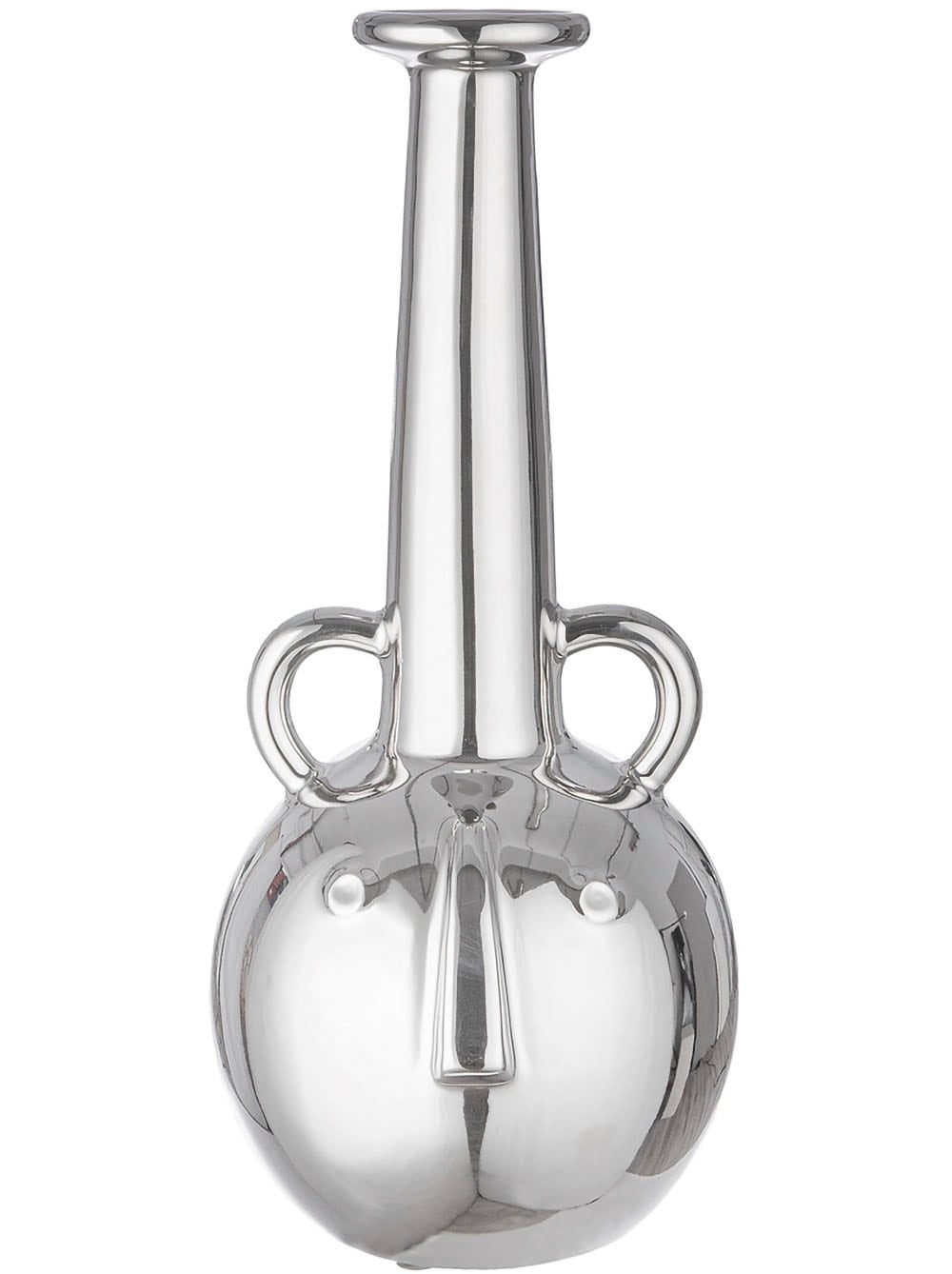 GILDE Tischvase "Gesichts-Halsvase Viso, mit Henkel, Höhe ca. 38 cm" aus Keramik, wasserdicht