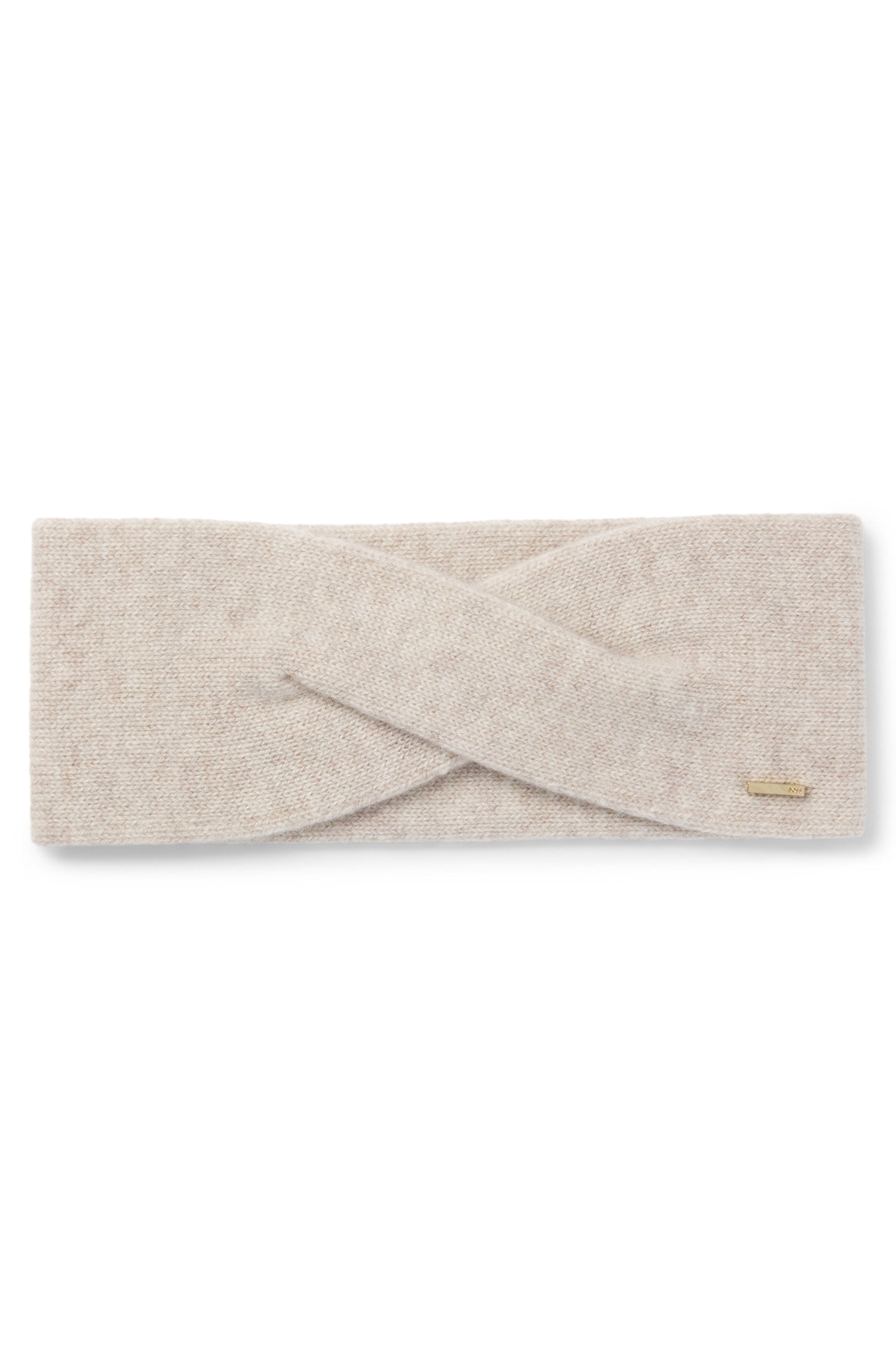 BOSS Stirnband »Livia Headband« aus edlem Kaschmir-Mix