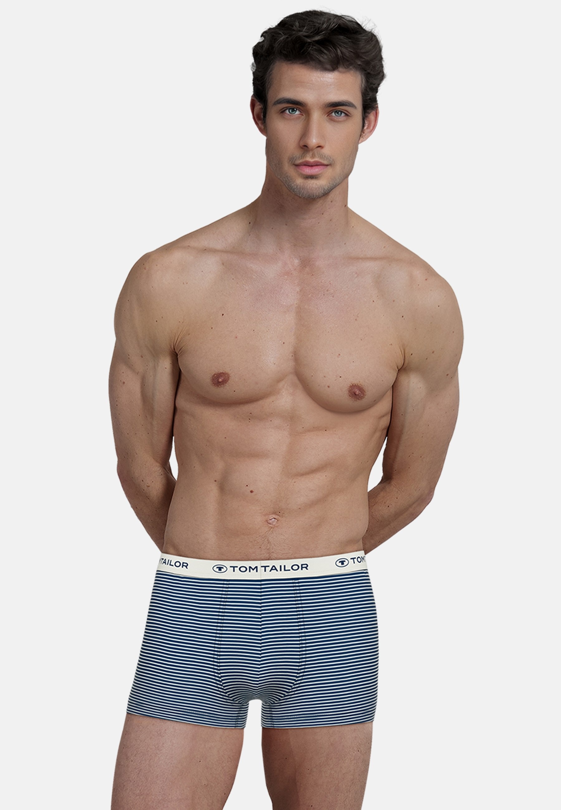 TOM TAILOR Boxershorts "Buffer", (3er Pack), mit Logobund günstig online kaufen