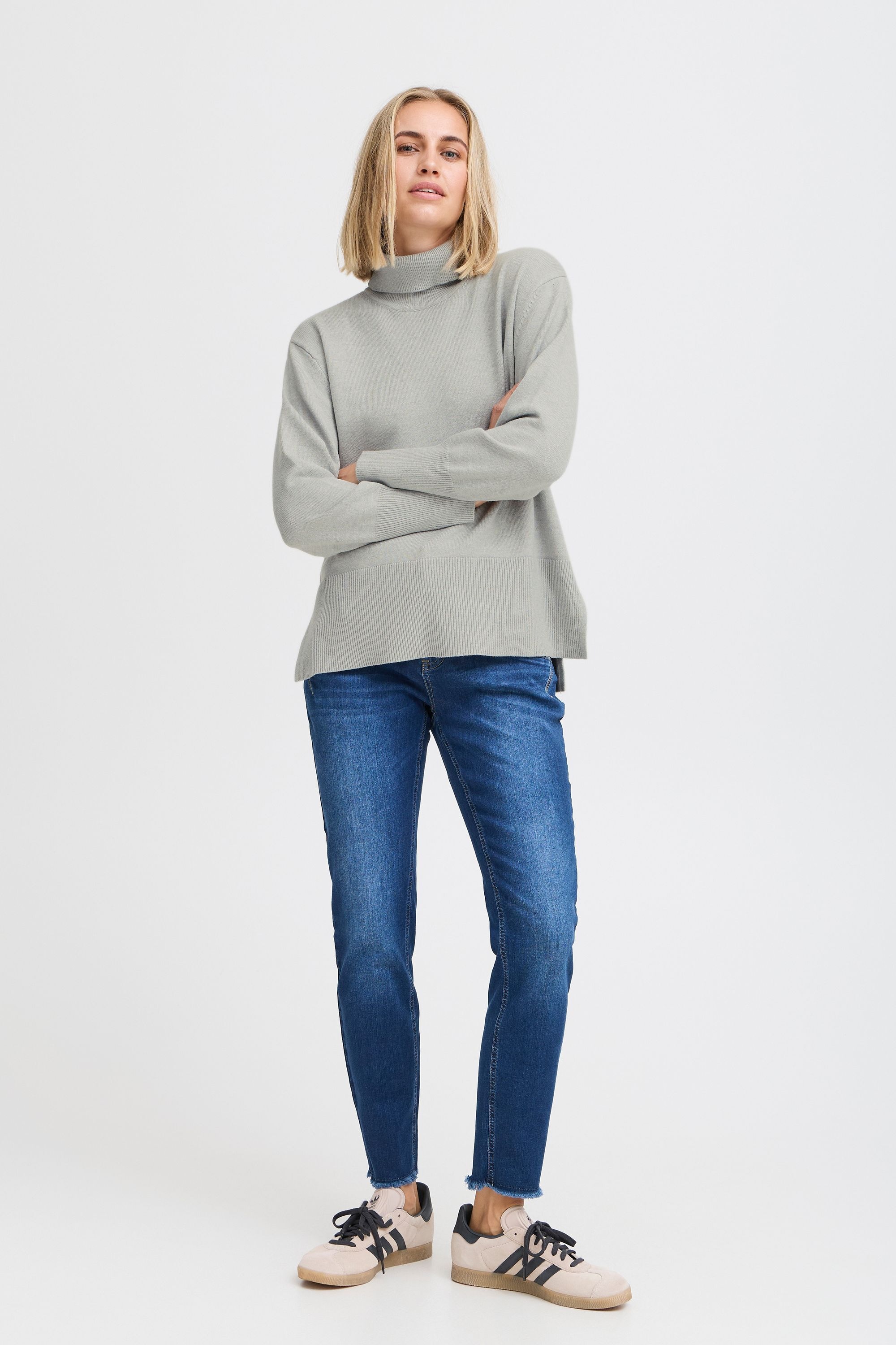Pulz Jeans Strickpullover »Strickpullover PZSTEFFI Roll Neck«
