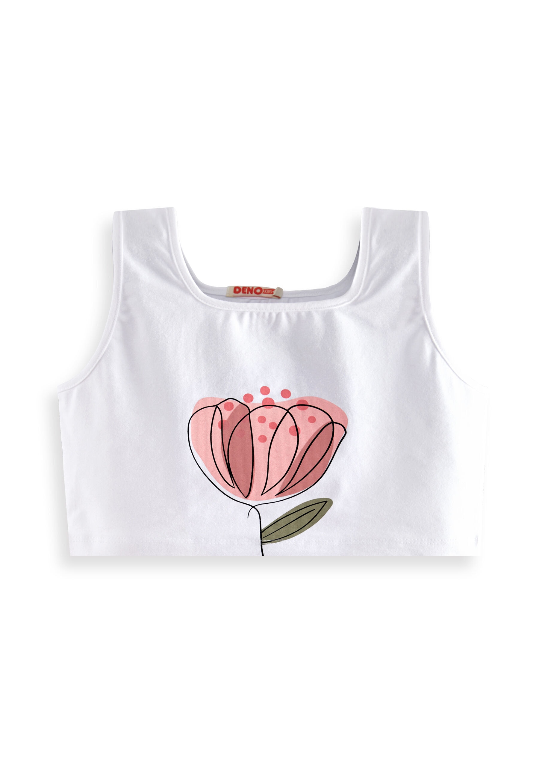 Denokids Hausanzug »Flowers«, (2 tlg.), mit Blumenaufdruck