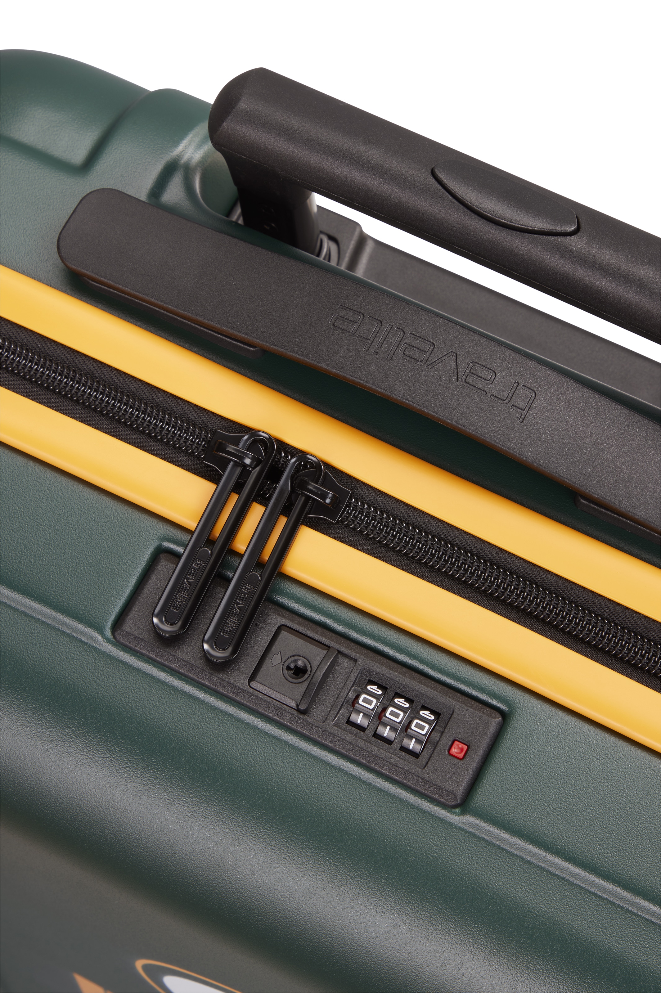 travelite »travelite x NFL Koffer Hartschale« 36 l 4 Rollen mit TSA-Schloss und 4 Doppelrollen – offizielles NFL-Teamdesign