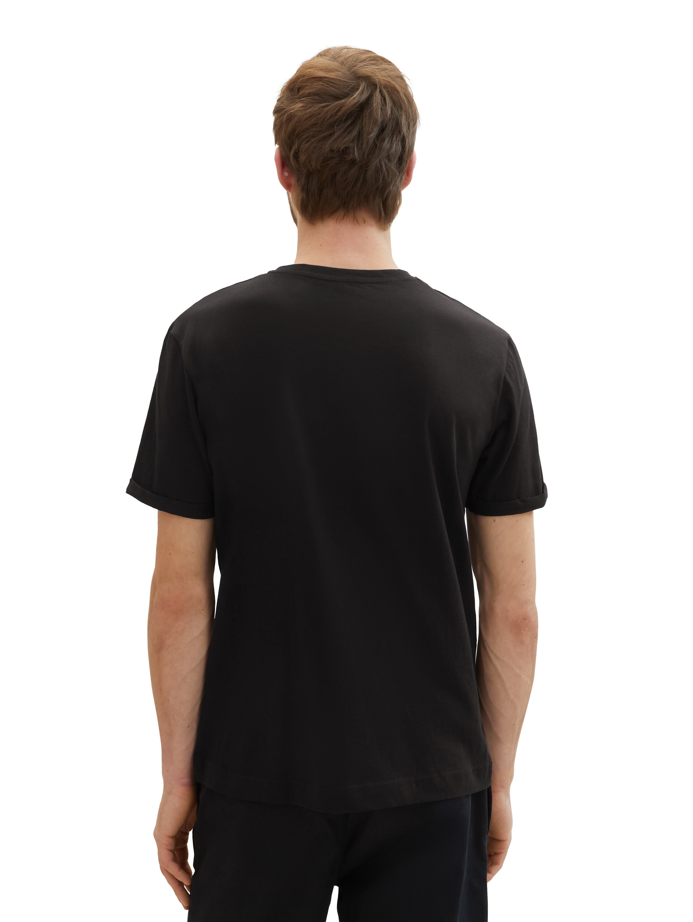 TOM TAILOR T-Shirt, (Packung, 3 tlg.), mit Logo-Stickerei