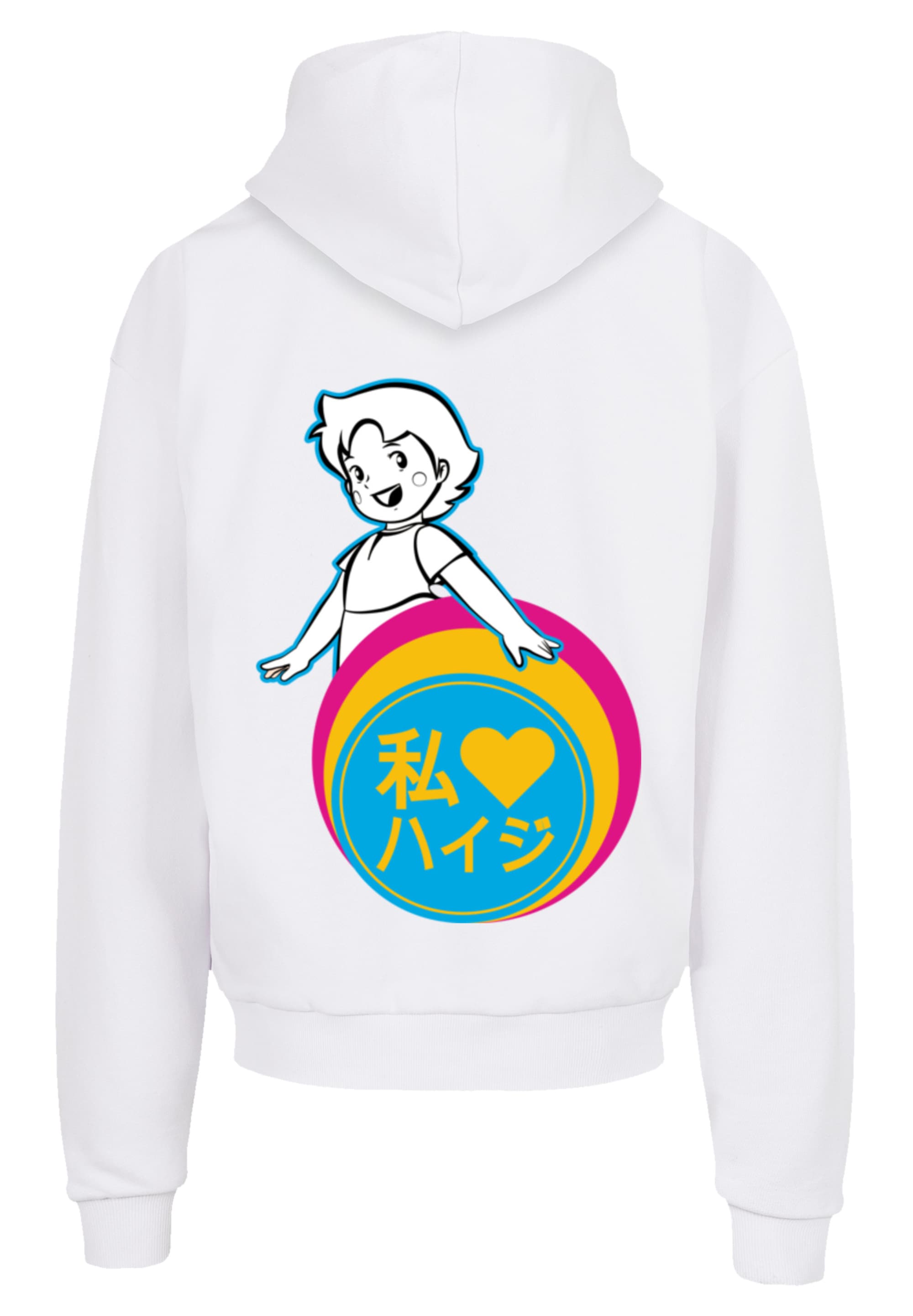 F4NT4STIC Kapuzenpullover »Heidi Kopf Motiv Heroes of Childhood«, Nostalgie, Retro, Heroes of Childhood