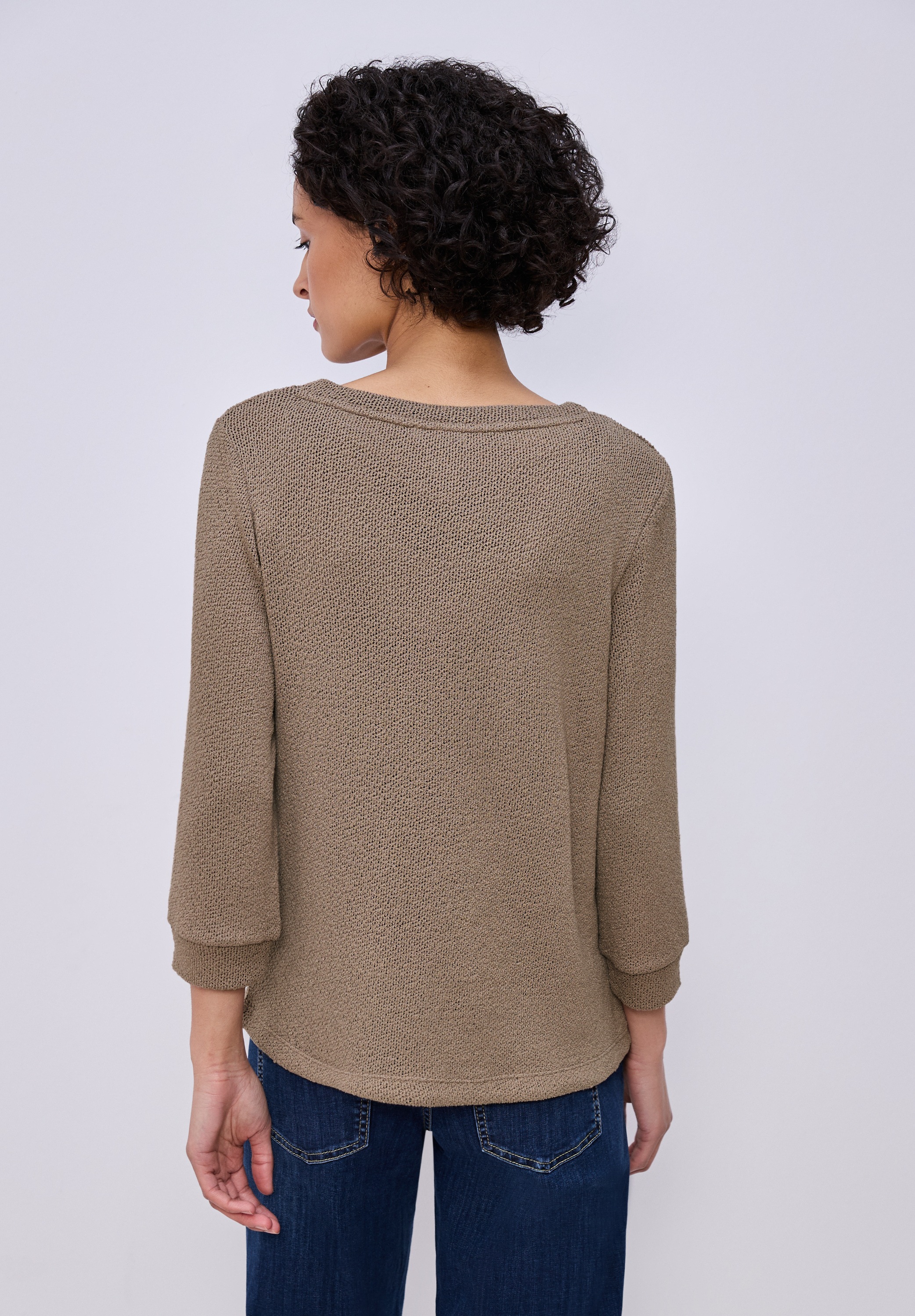 STREET ONE 3/4-Arm-Shirt mit 3/4 Ärmeln günstig online kaufen