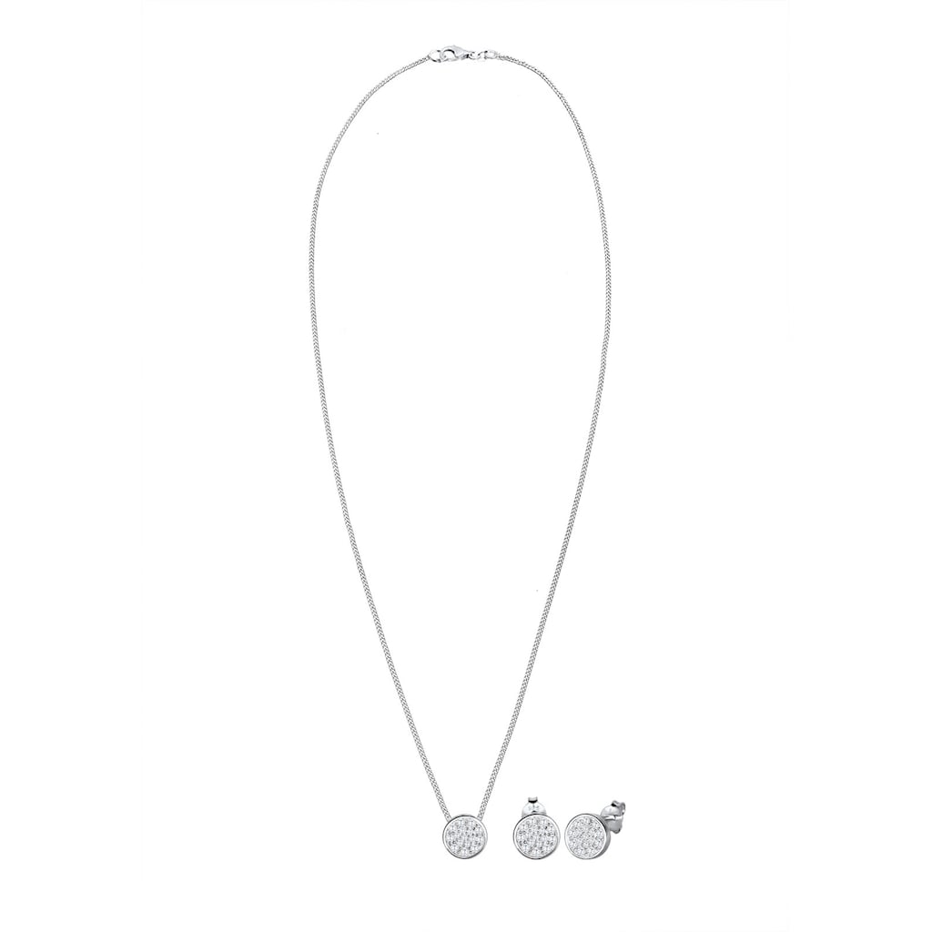 Elli Schmuckset »Zirkonia 925 Sterling Silber«