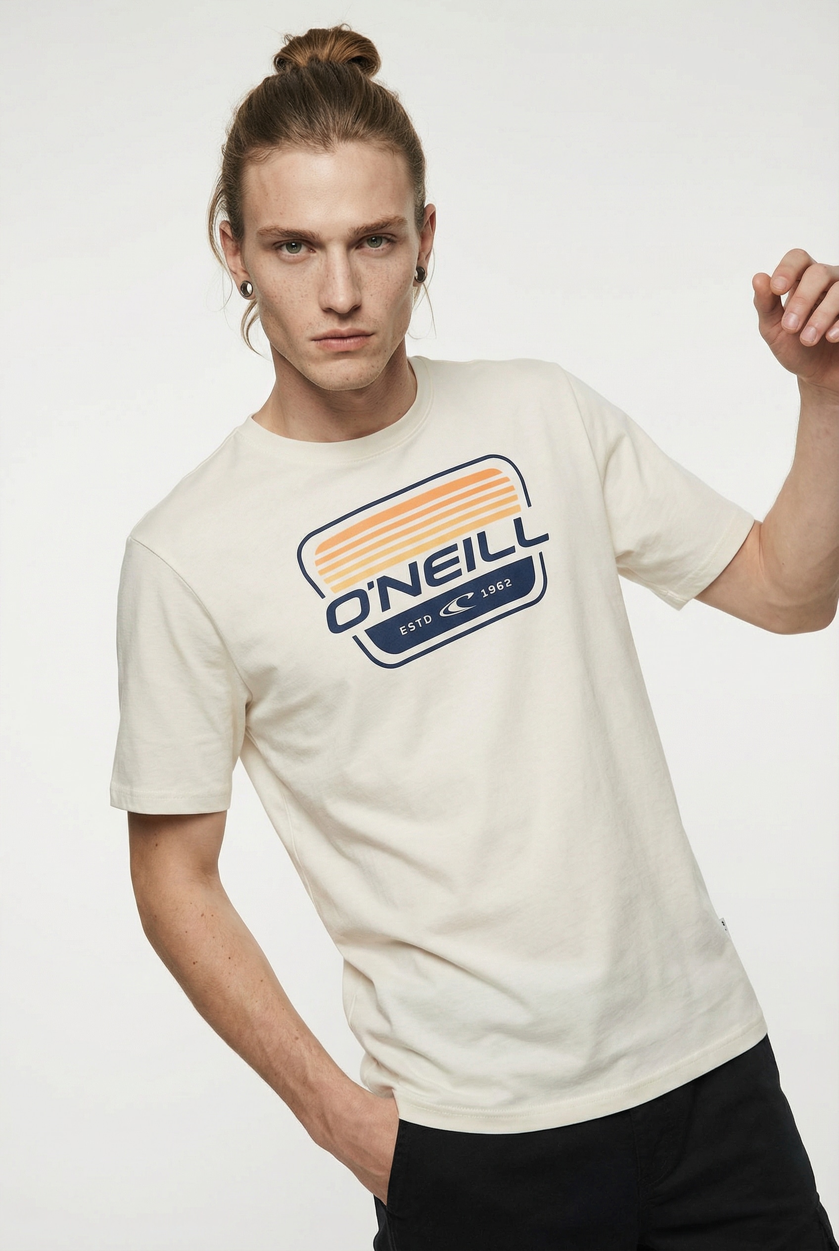 O'Neill T-Shirt »O'NEILL GRAPHIC T-SHIRT« sportliche Passform, aus Baumwolle