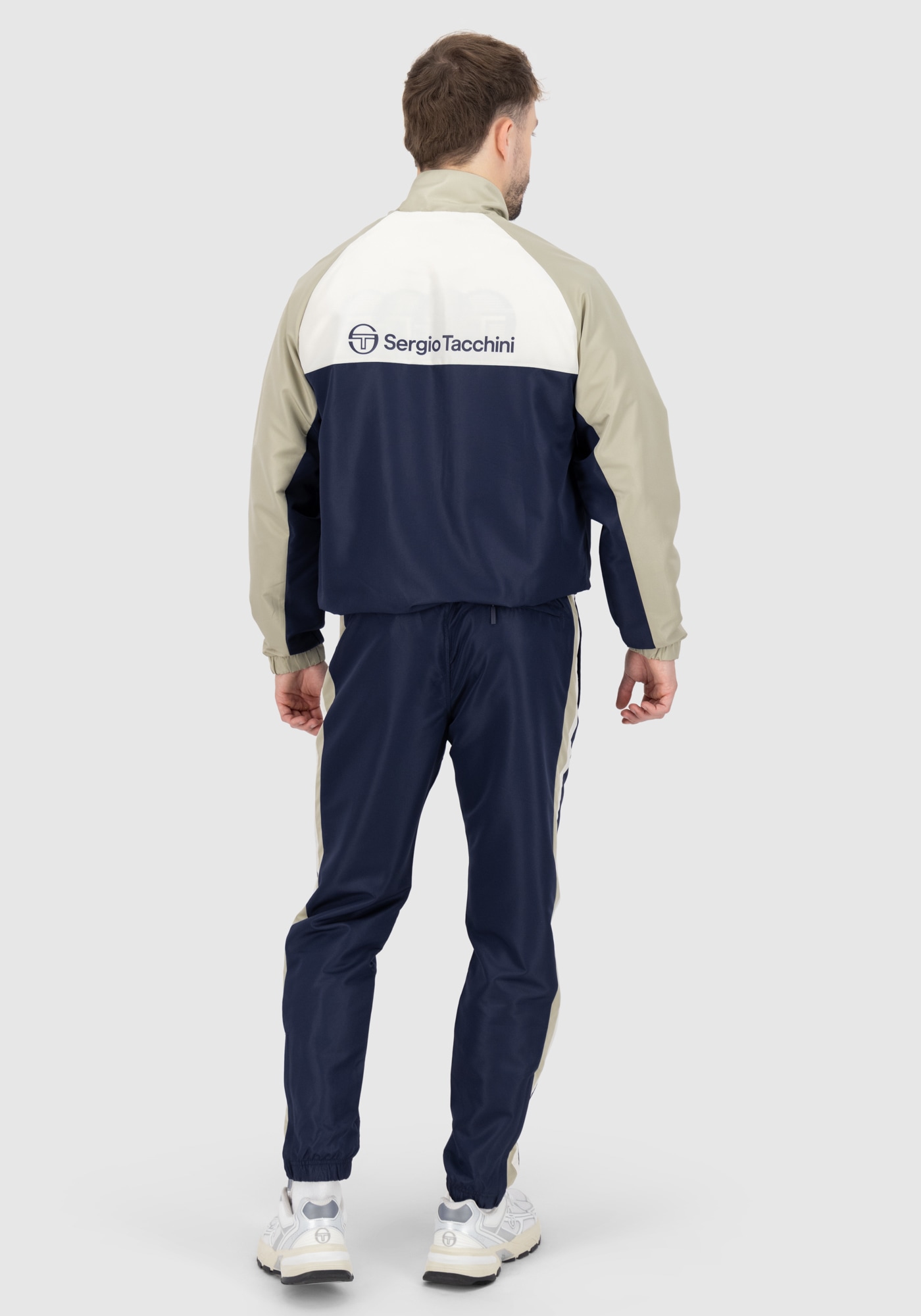 Sergio Tacchini Trainingsanzug »METROPOLIS TRACKSUIT Herren«, Trainingsanzug Herren, Tracksuit, Retro, Outdoor, Jogging, Streetwear