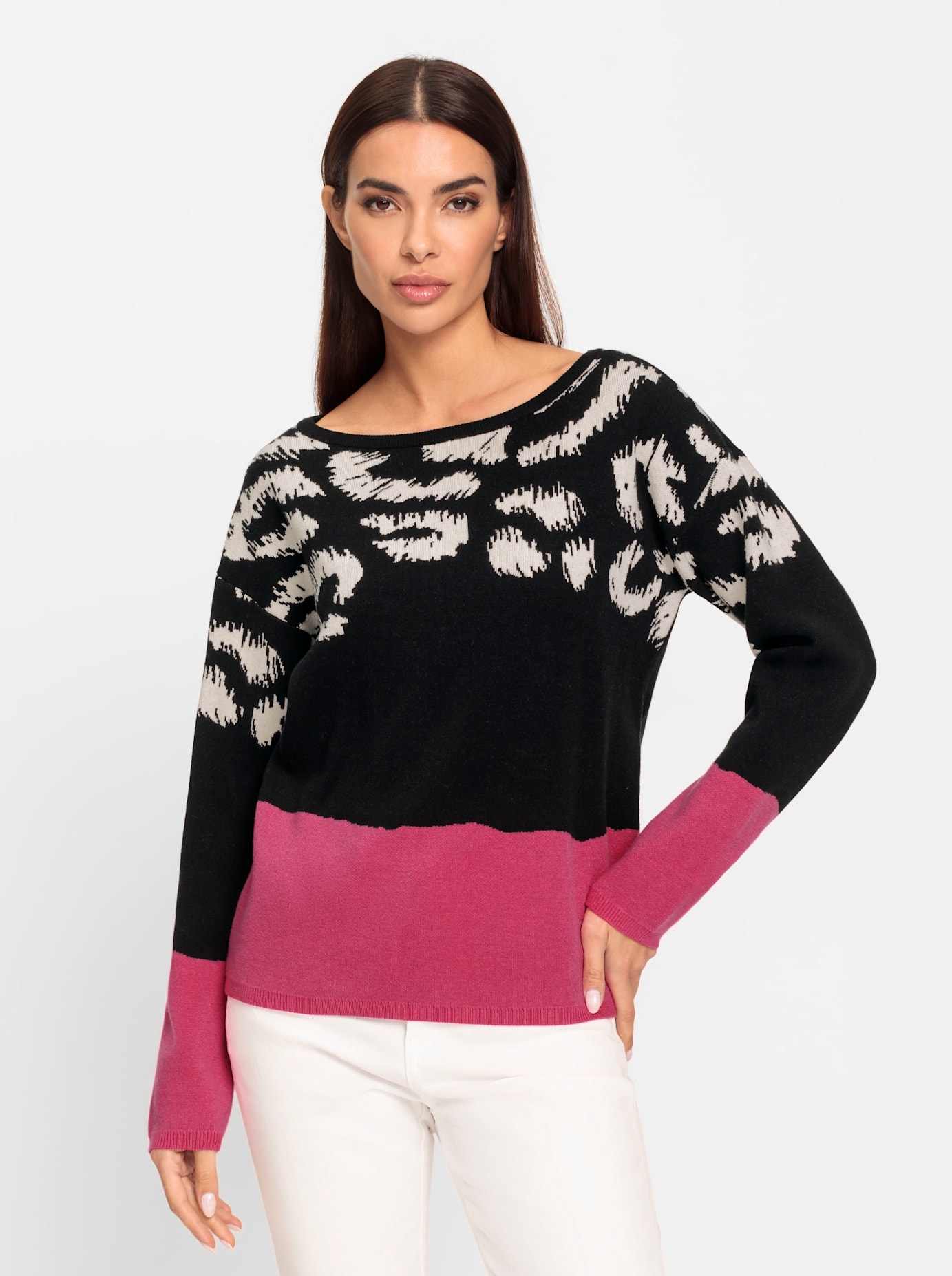 heine Jacquardpullover »Jacquard-Pullover«
