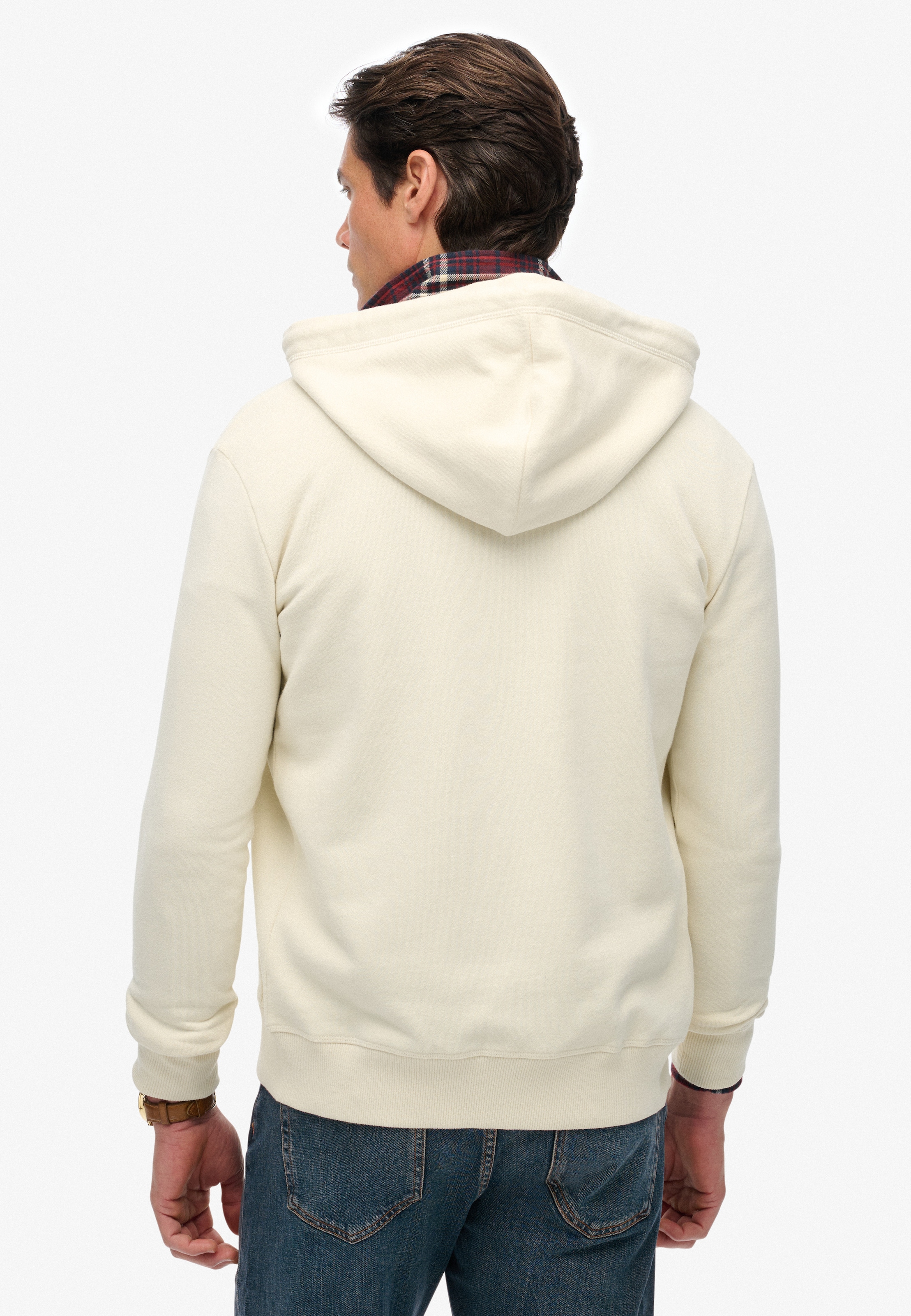 Superdry Kapuzensweatjacke »ESSENTIAL LOGO ZIP HOODIE HB«