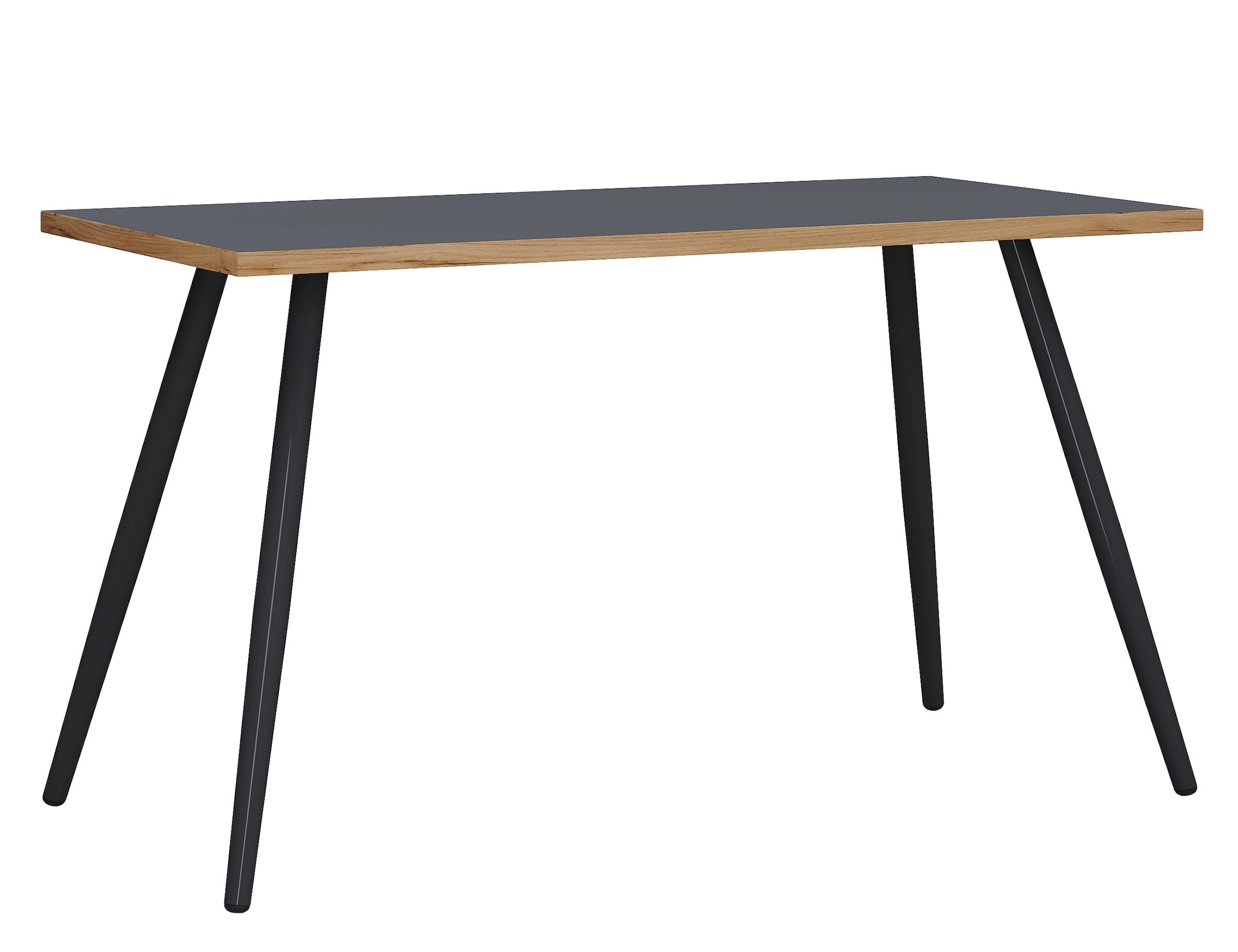 VCM Schreibtisch »VCM Schreibtisch Computertisch Bürotisch Skandanivischer Retro Look Salia 138x80 cm«, (Salia)