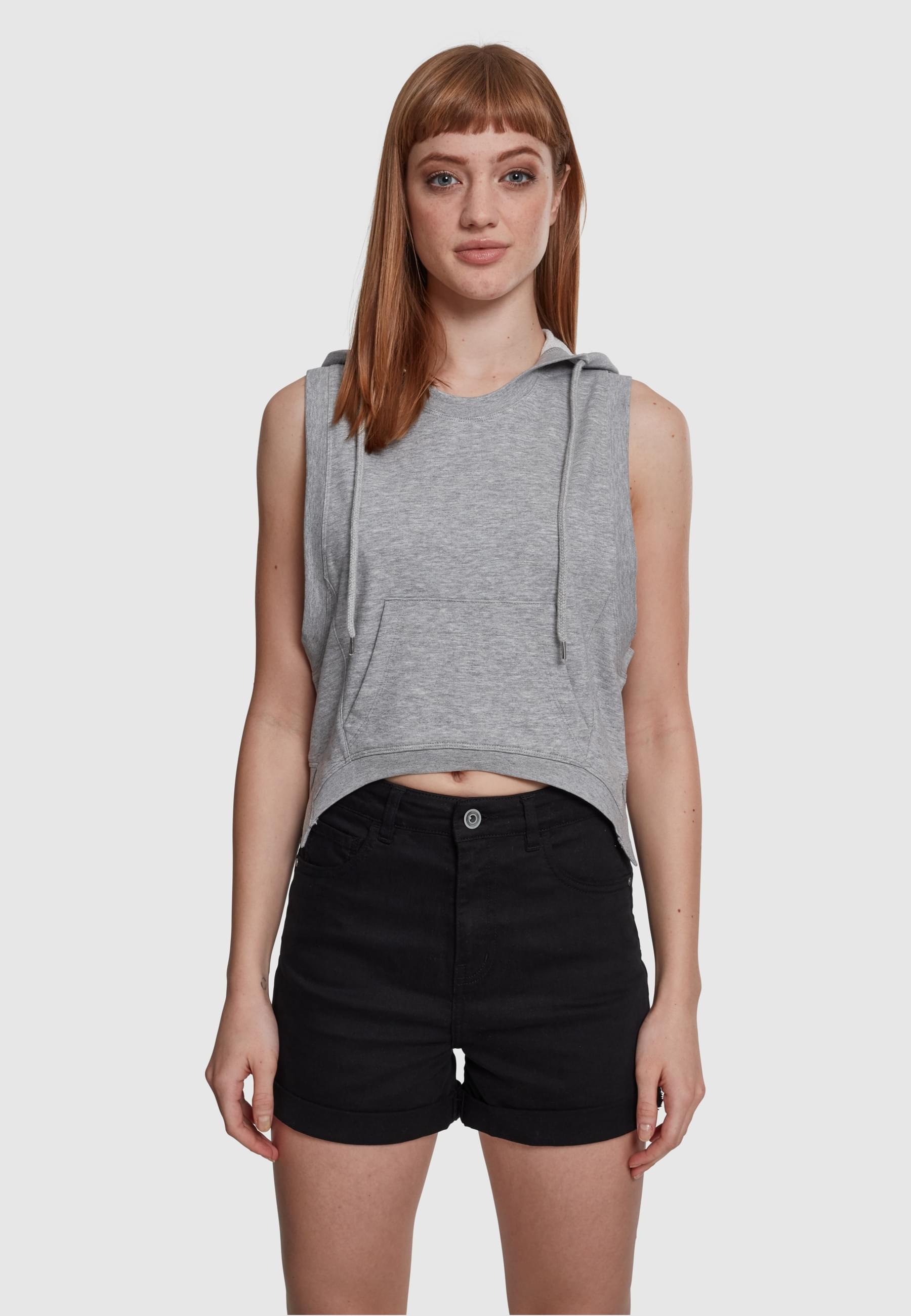 URBAN CLASSICS T-Shirt »Urban Classics Damen Ladies Hooded Terry Tank«