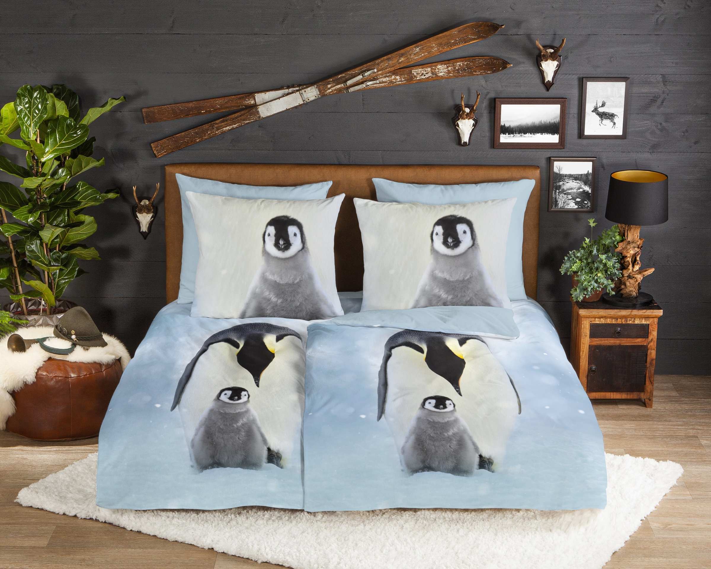 good morning Wendebettwäsche "Pinga" 2 Stk. Flanell, Biber, Winter, Warm, R günstig online kaufen