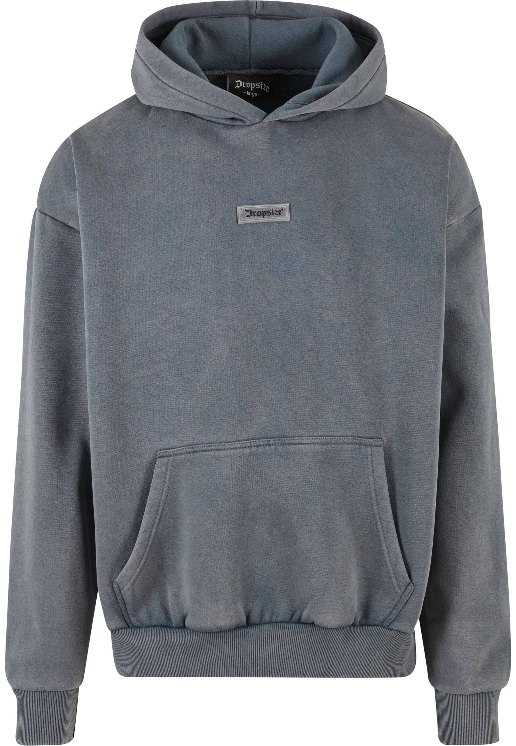Dropsize Kapuzensweatshirt "Dropsize HEAVY OVERSIZE MIDDLE RUBBER PATCH HOO günstig online kaufen