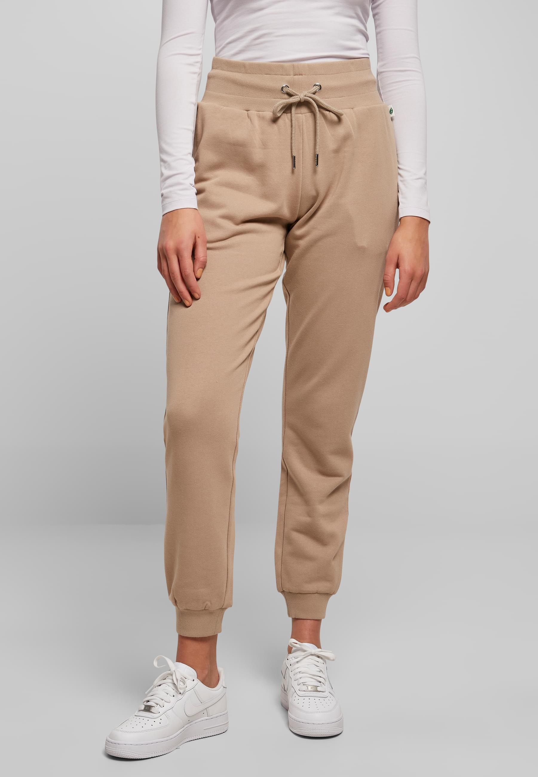 URBAN CLASSICS Jogginghose »Urban Classics Damen Ladies Organic High Waist Sweat Pants«, (1 tlg.)