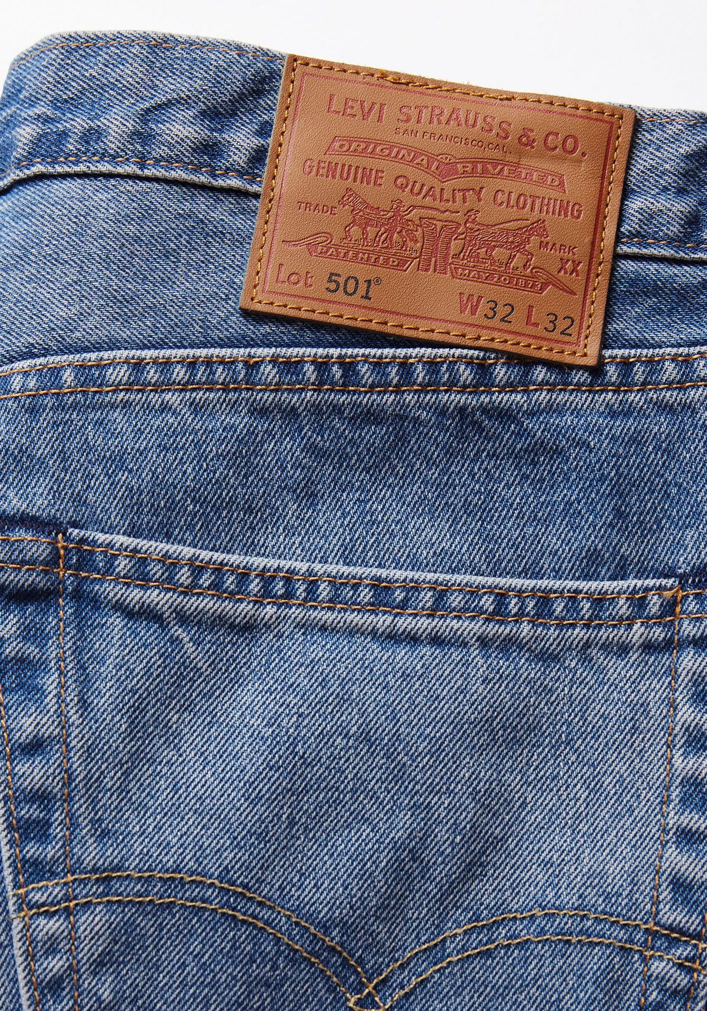 Levi's® Straight-Jeans »501 LEVI'S ORIGINAL«, mit Markenlabel