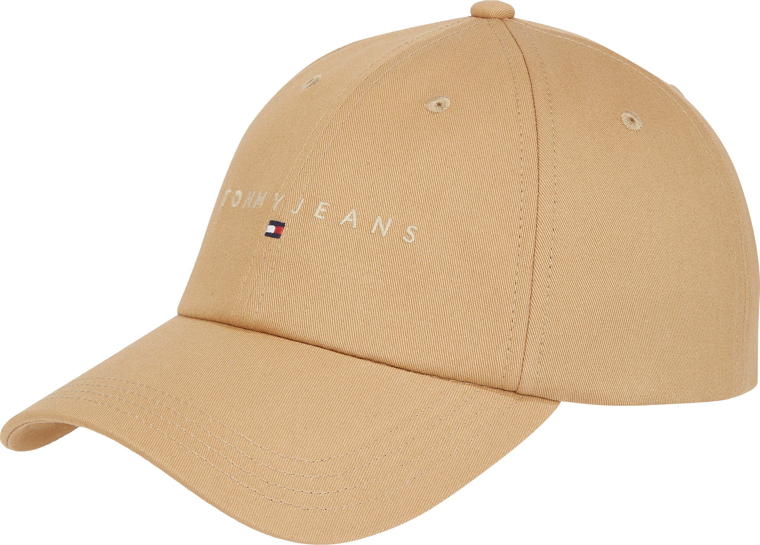 Thumbnail - Tommy Jeans Baseball Cap "TJW LINEAR LOGO 6 PANEL CAP" mit Logostickerei UNISEX