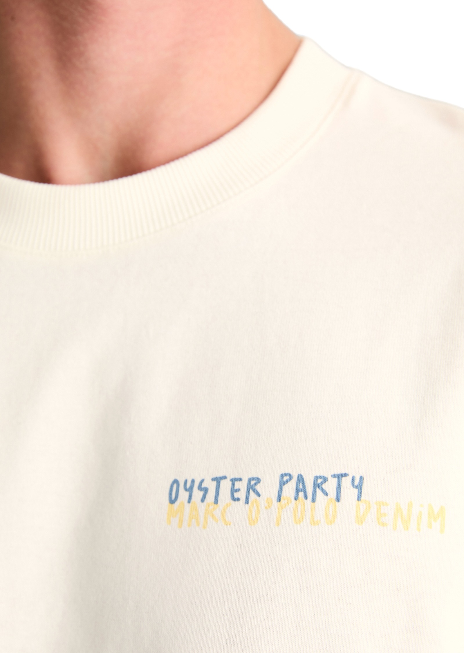 Marc O'Polo DENIM T-Shirt »mit Rückenprint«