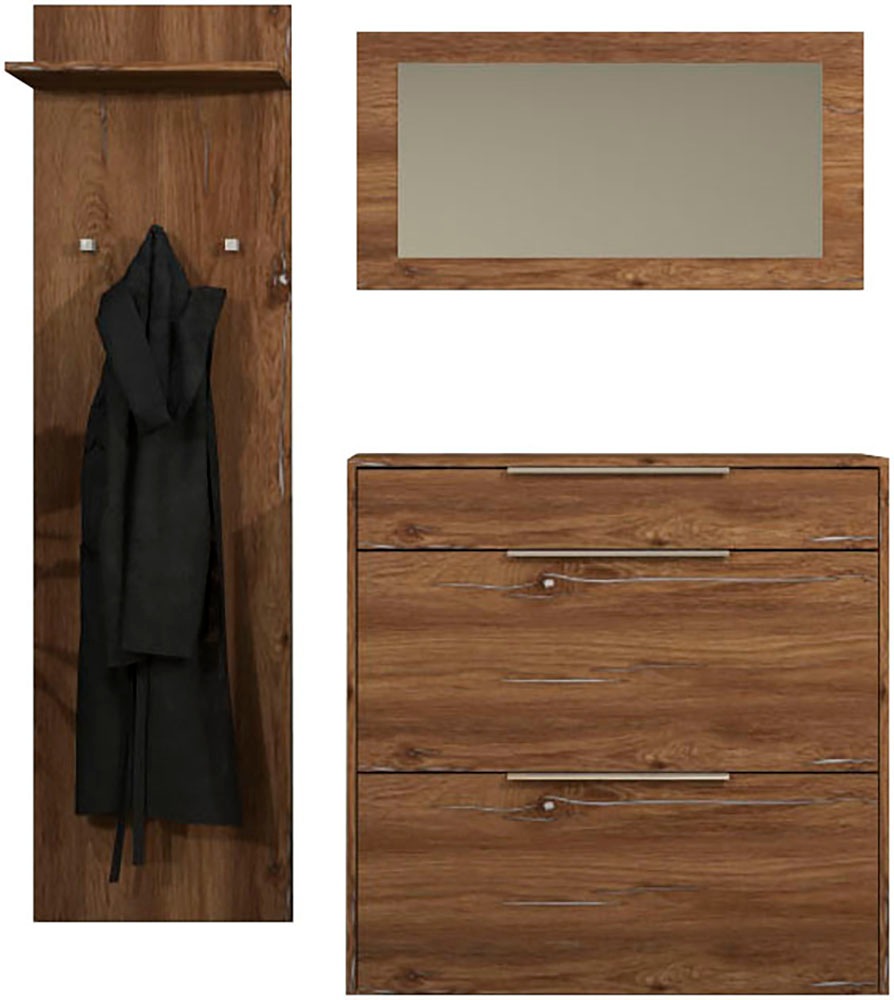 Thumbnail - borchardt Möbel Garderoben-Set "Oliva" 3 Stk. tlg.