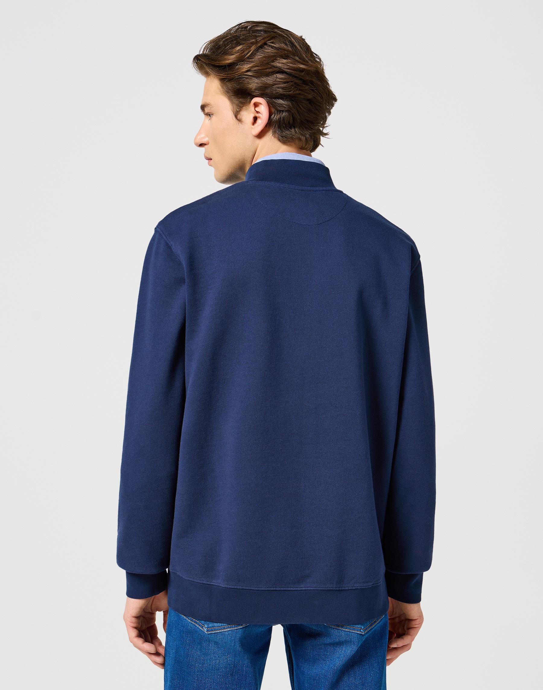 Wrangler Sweatjacke "FUNNEL NECK ZIP", mit Reißverschluss günstig online kaufen