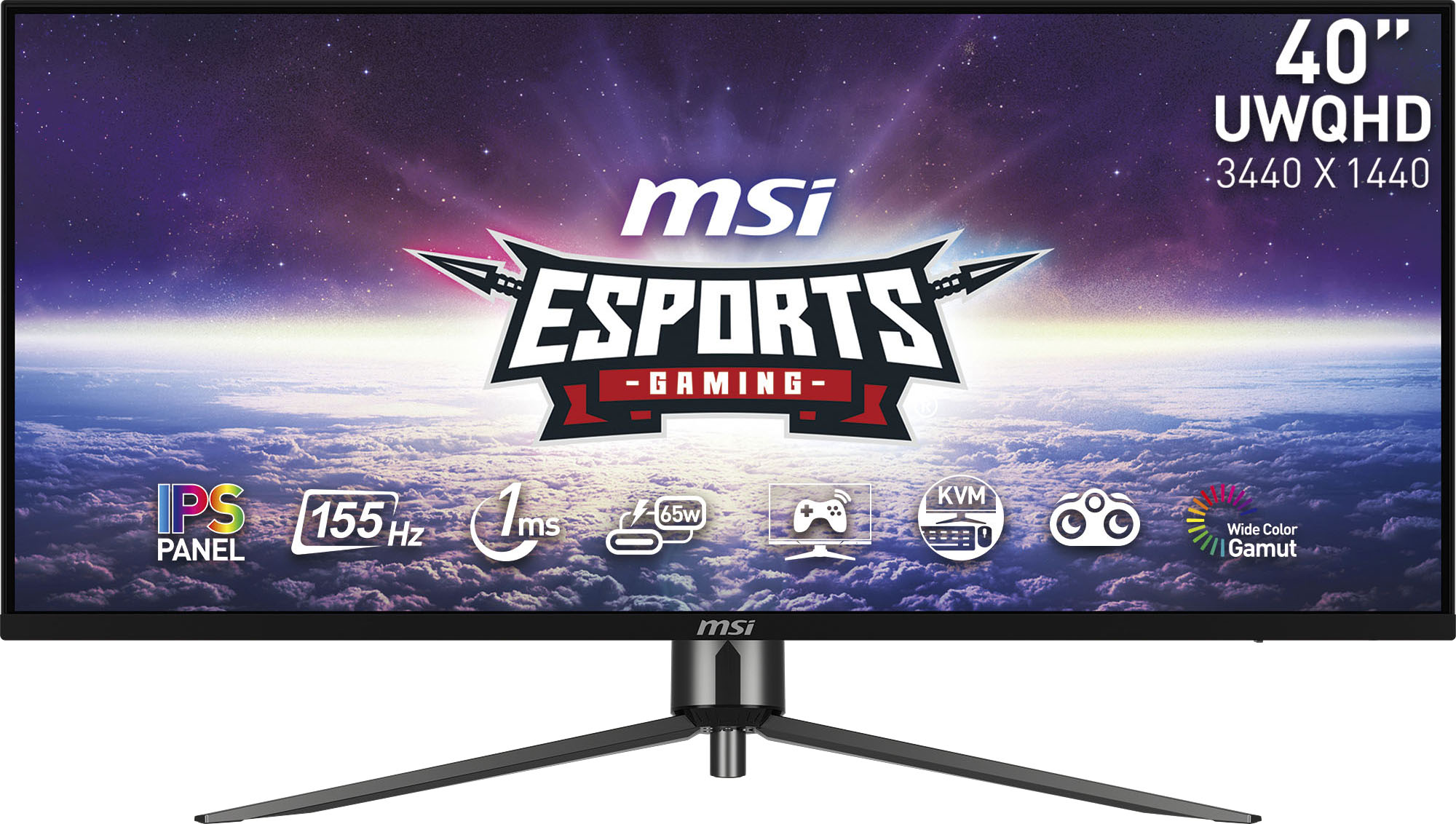 Gaming-LED-Monitor »MAG401QR«, 102 cm/40 Zoll, 3440 x 1440 px, UWQHD, 1 ms...