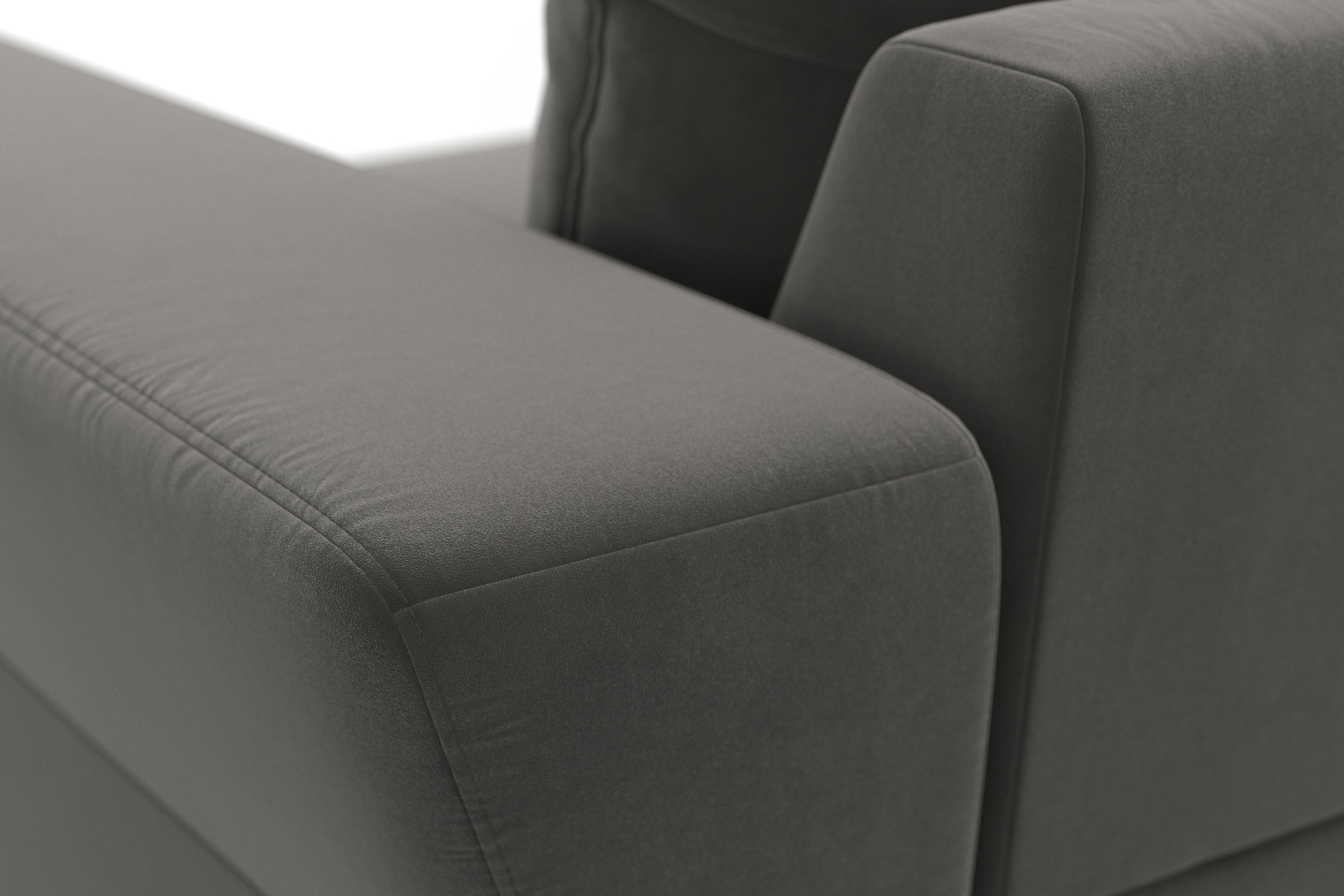 sit&more Ecksofa »Cadabra L-Form«, Breite 356 cm, mit Sitztiefenverstellung