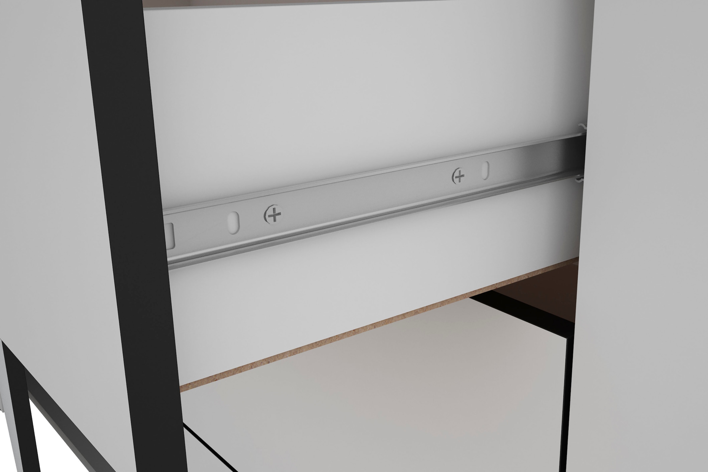 byLIVING Vitrine »Highboard Faro« 1 Stk. tlg. 3 Türen und 3 Schubkästen für maximale Ordnung, verschiedene Farben.