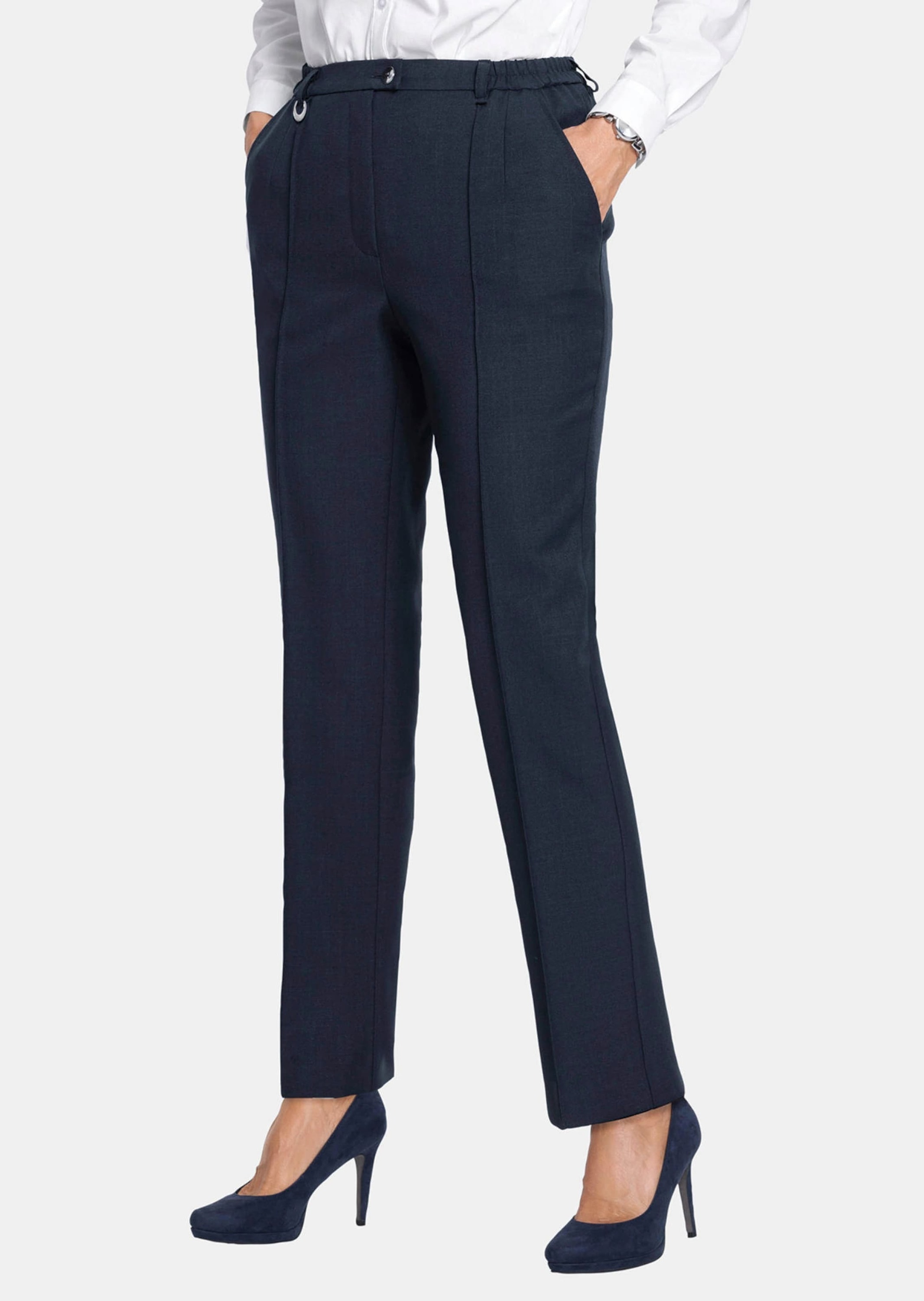 Thumbnail - GOLDNER 2-in-1-Hose "Kurzgröße Knitterarme Hose Carla mit SilverFresh-Ausrüstung"