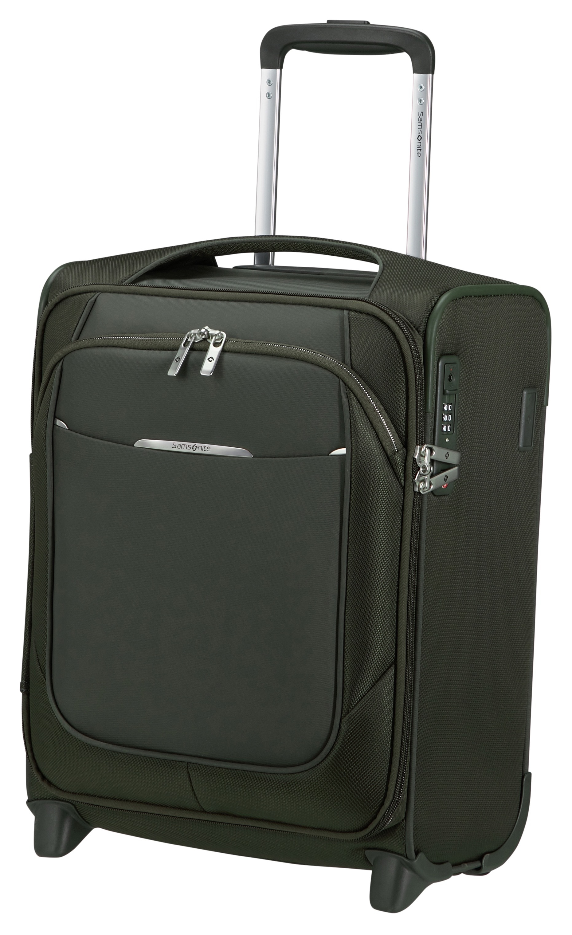 Samsonite Weichgepäck-Trolley »RE-LITE, 45 cm«, (Set, 2 St., mit Packwürfel), 2 Rollen, Underseater Handgepäck TSA-Schloss Reisekoffer Laptopfach