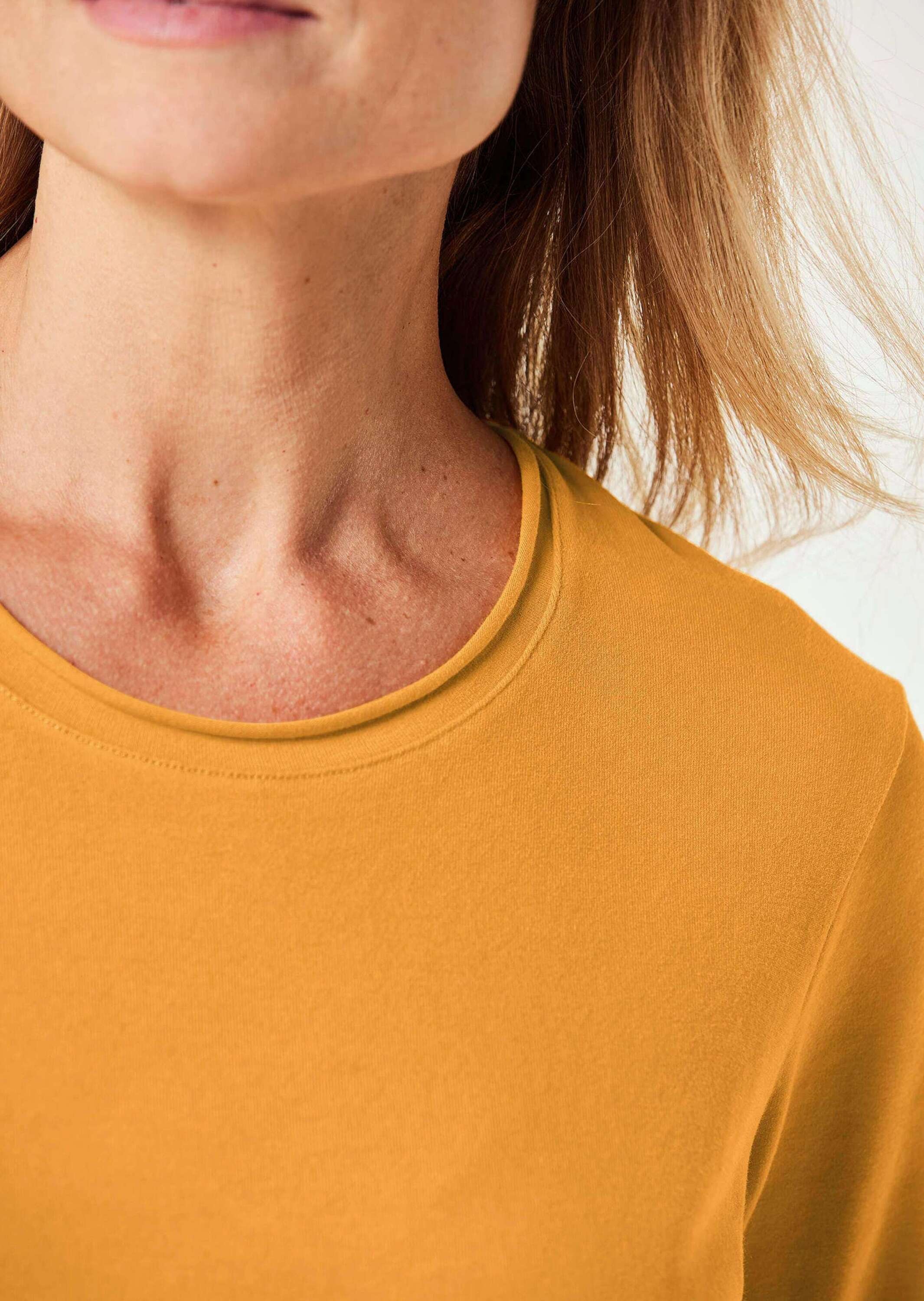 GOLDNER Longpullover »Shirt T-Shirt mit Rundhals«