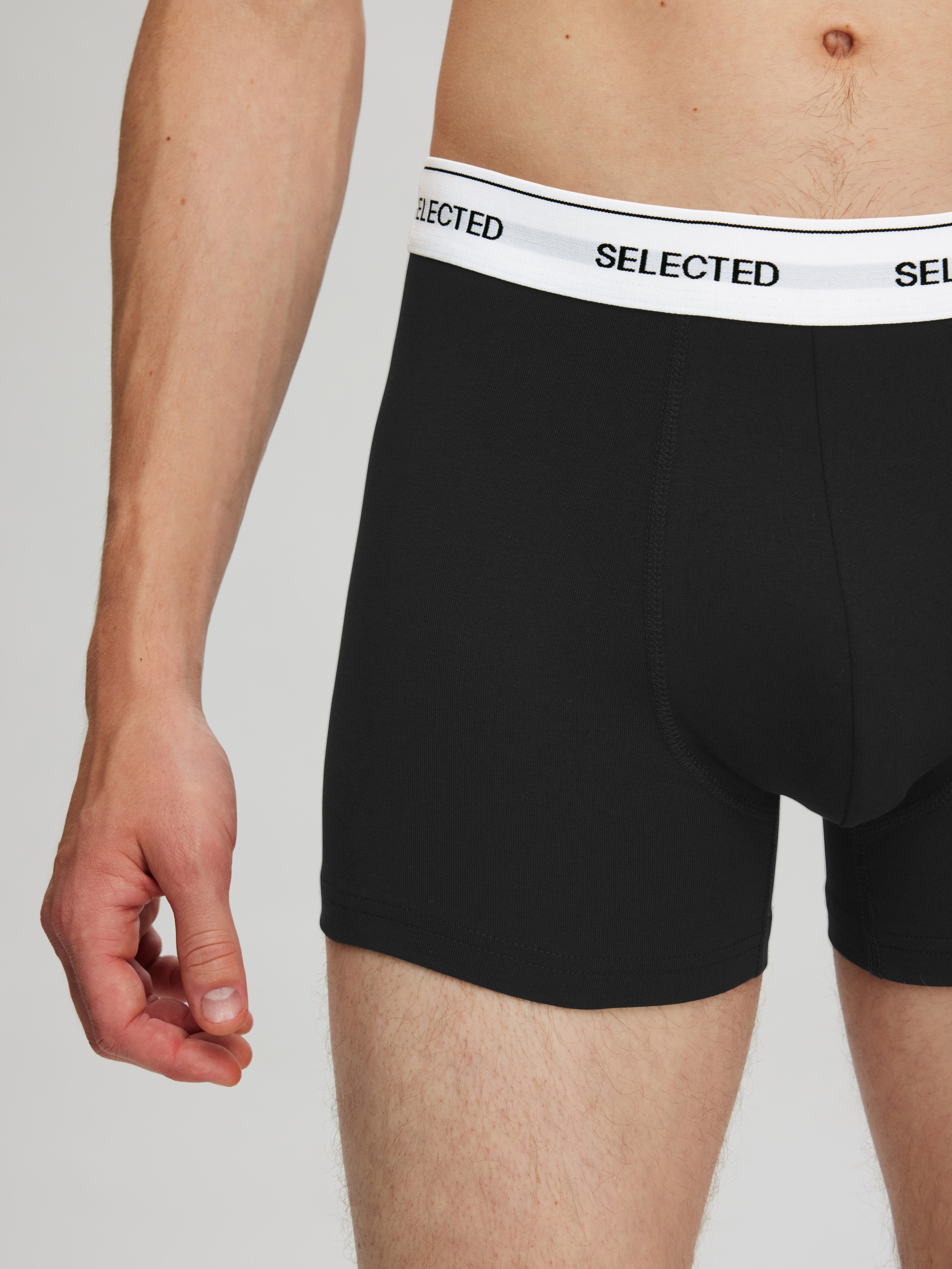 SELECTED HOMME Boxershorts »SLHLIAM 5-PACK TRUNK NOOS«
