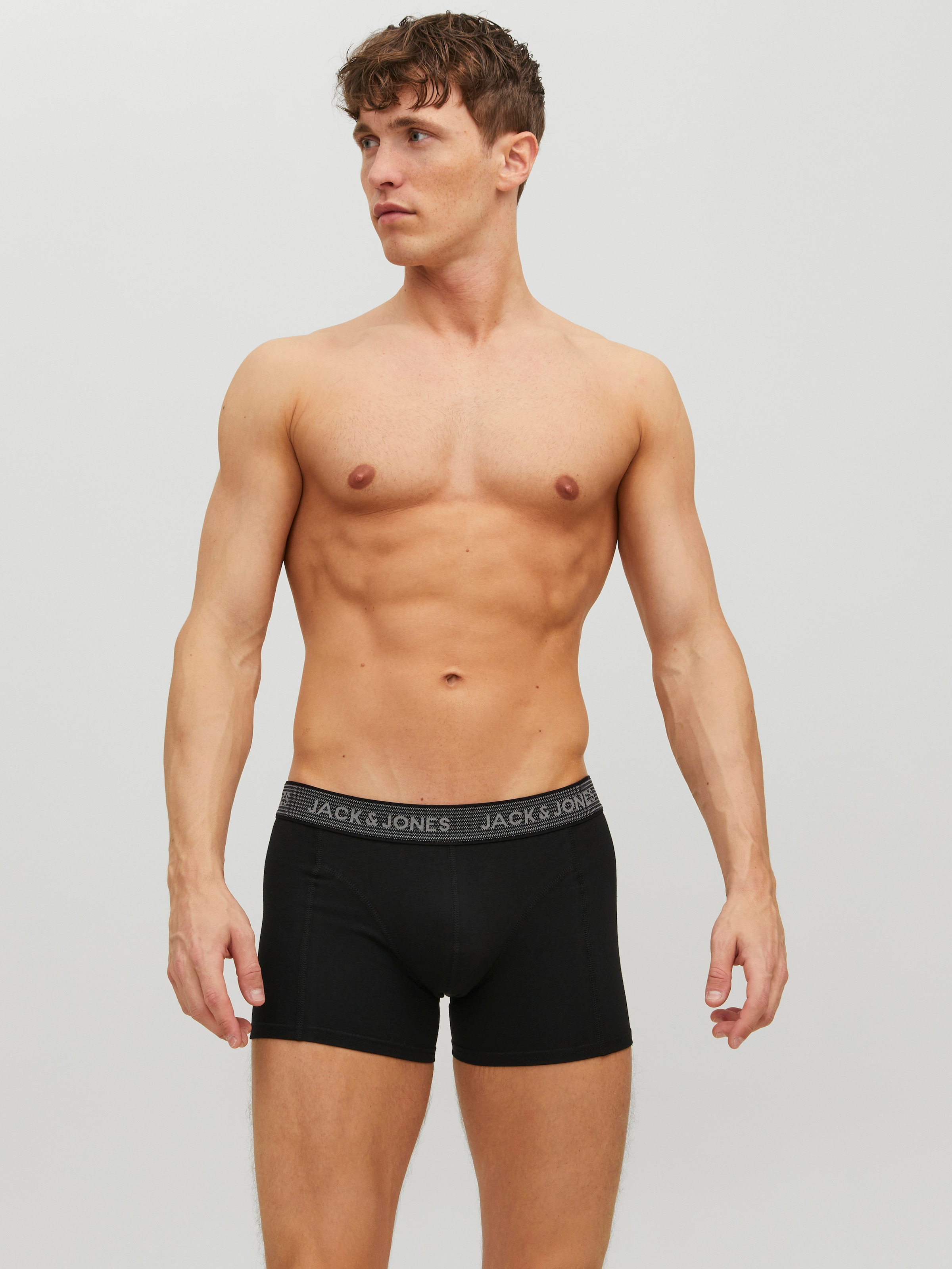 Jack & Jones Boxer »JAC Waistband Trunks« Packung, 3 Stk.