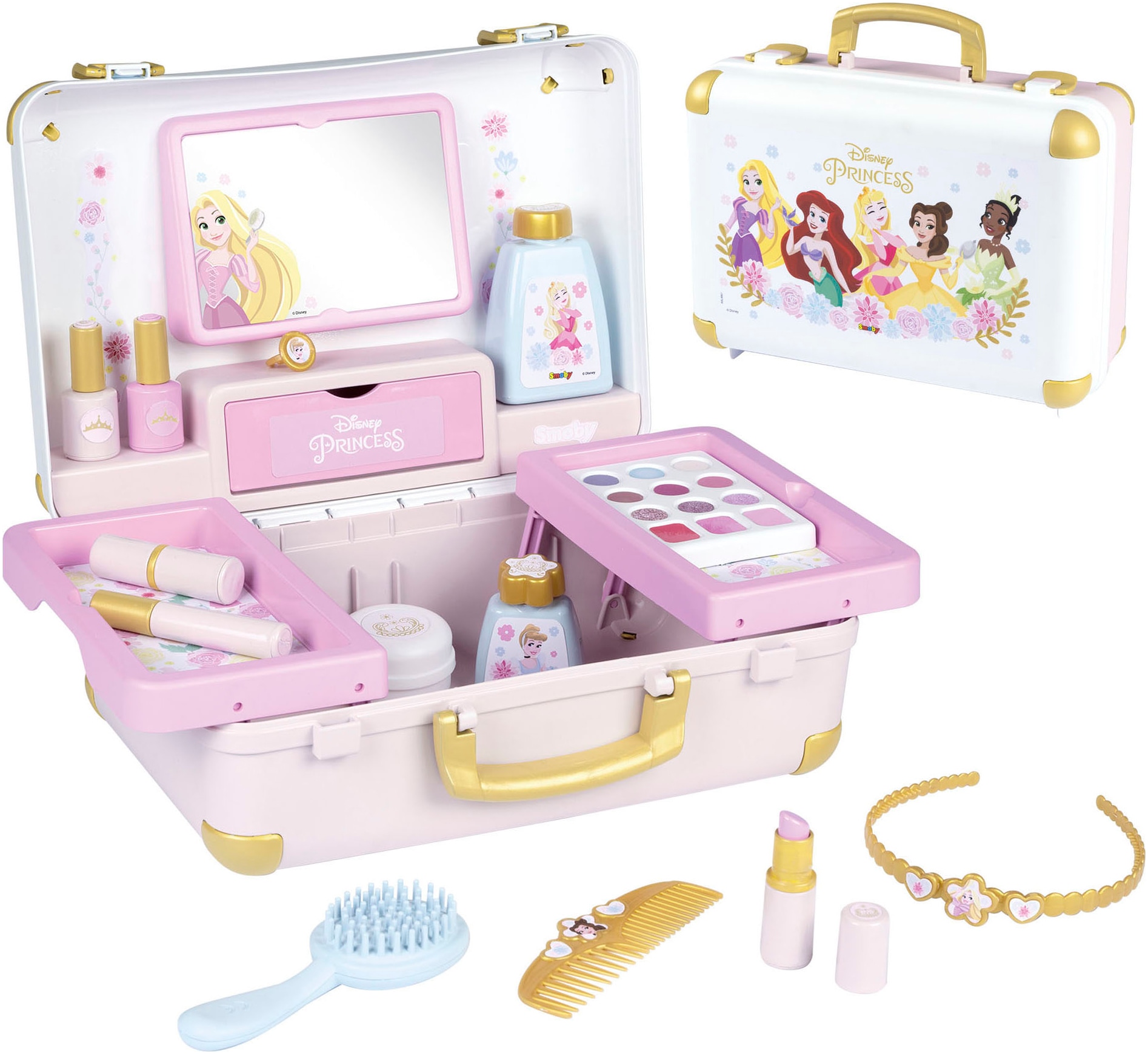 Smoby Kreativset »Disney Princess, Kosmetikkoffer«, Made in Europe