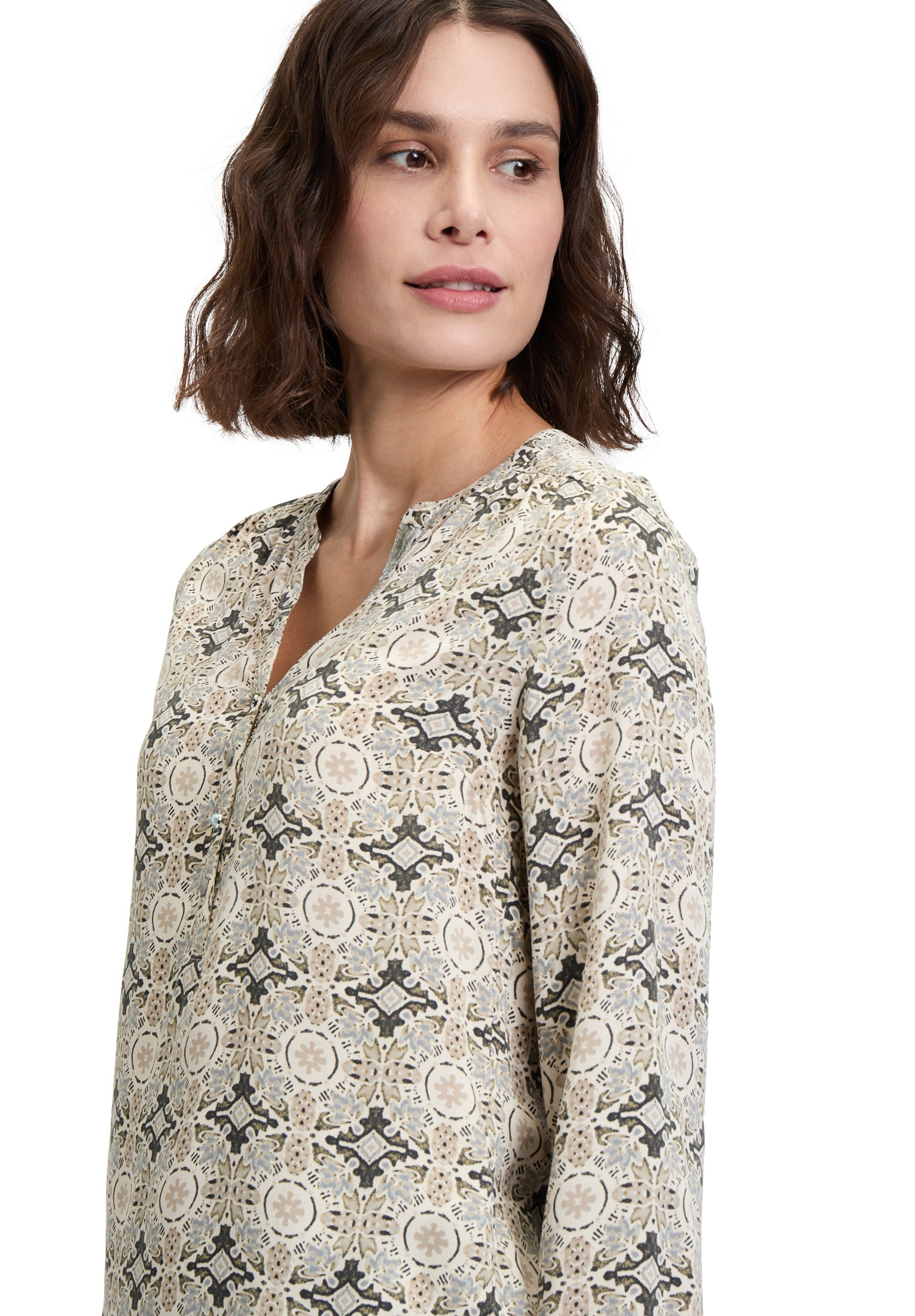 Cartoon Schlupfbluse »Cartoon Damen Casual-Bluse mit Muster«