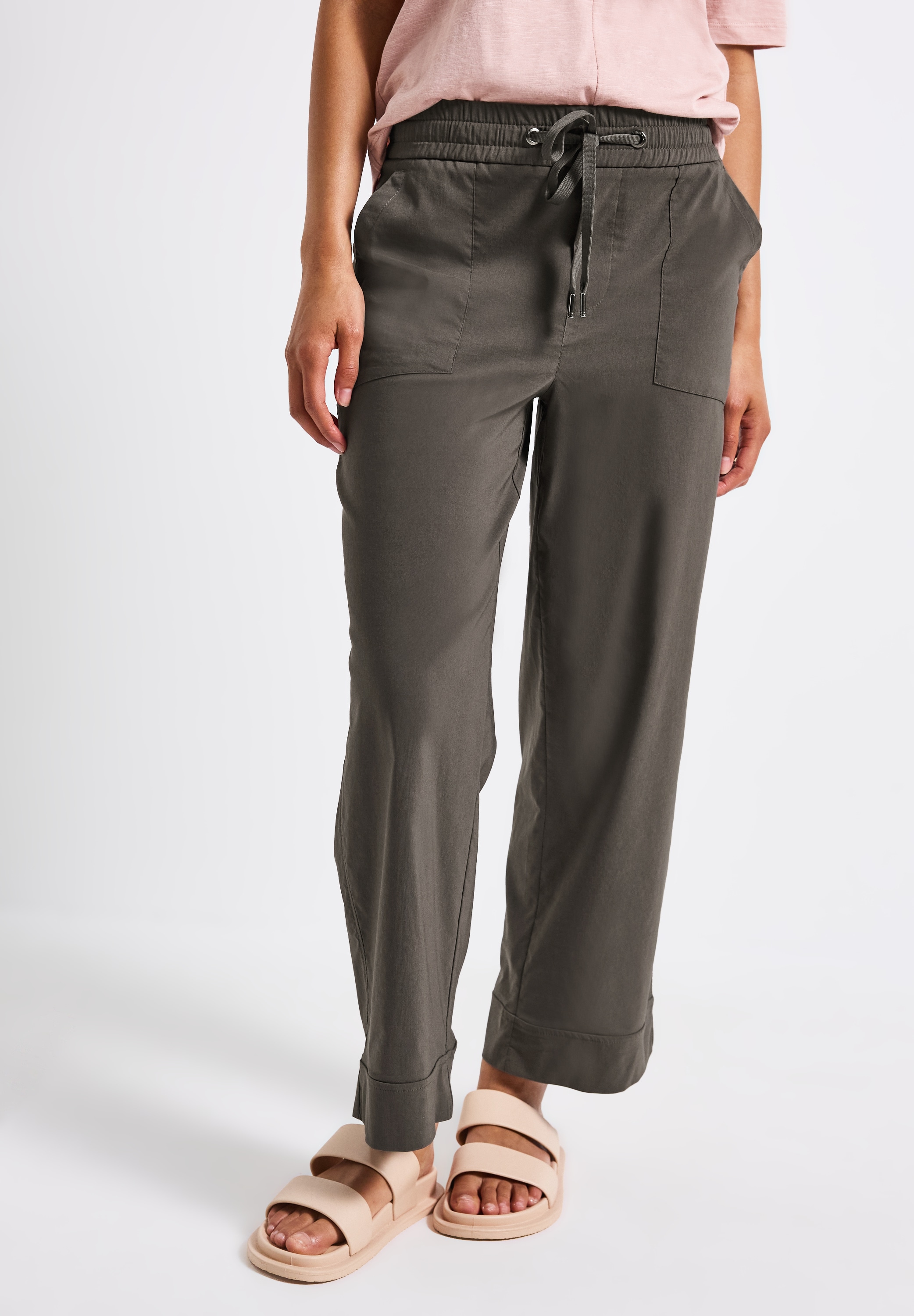 STREET ONE Bermudas, High Waist günstig online kaufen