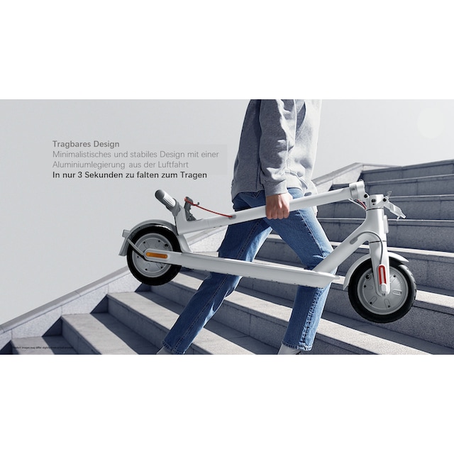 Xiaomi E-Scooter »Mi Electric Scooter 3 Lite 8,5 Zoll«, 20 km/h, 20 km, 20  km/h, mit dt. Straßenzulassung, ABE | BAUR