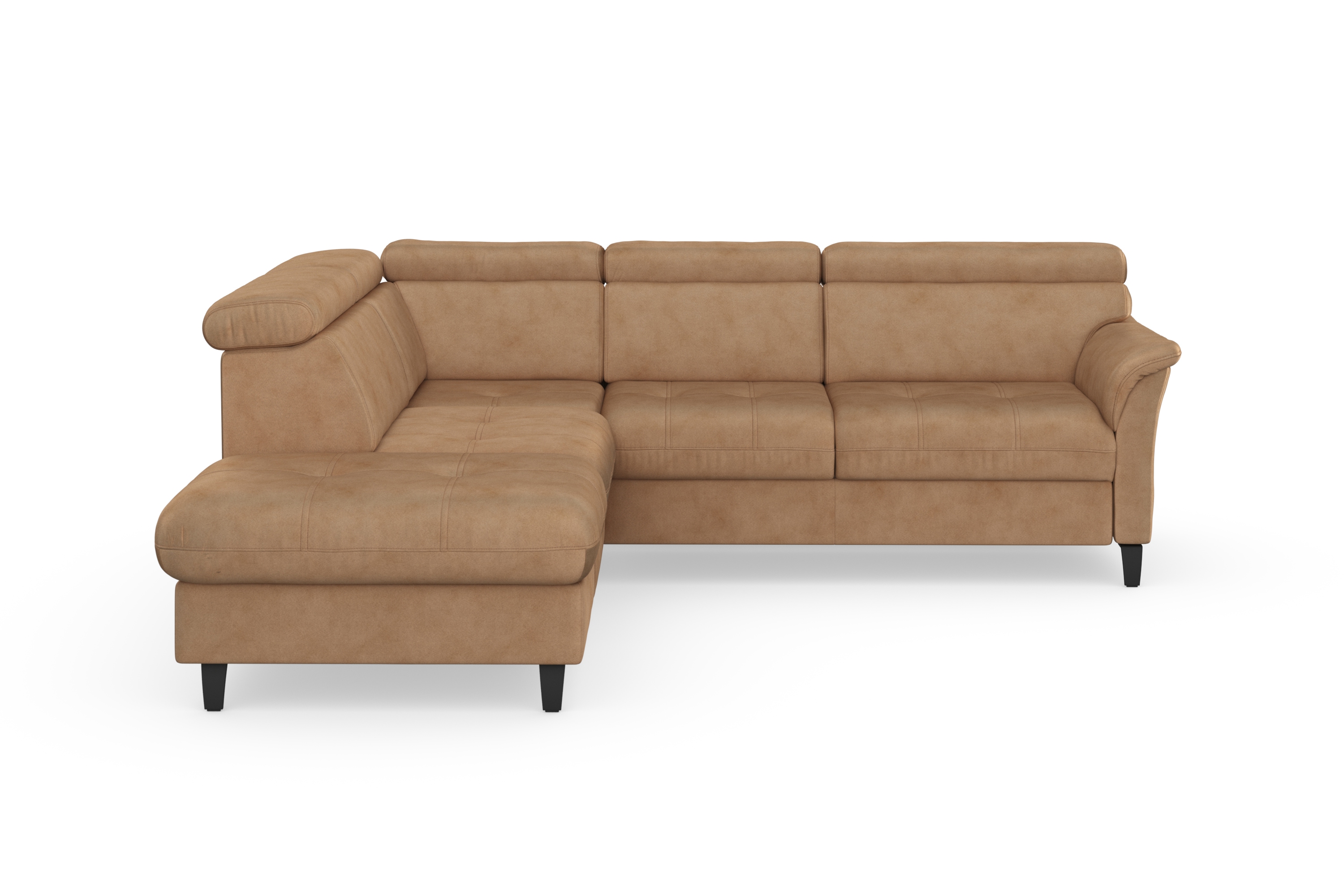 sit&more Ecksofa "Marano L-Form" inklusive Kopfteilverstellung, optional Schlaffunktion & Bettkasten
