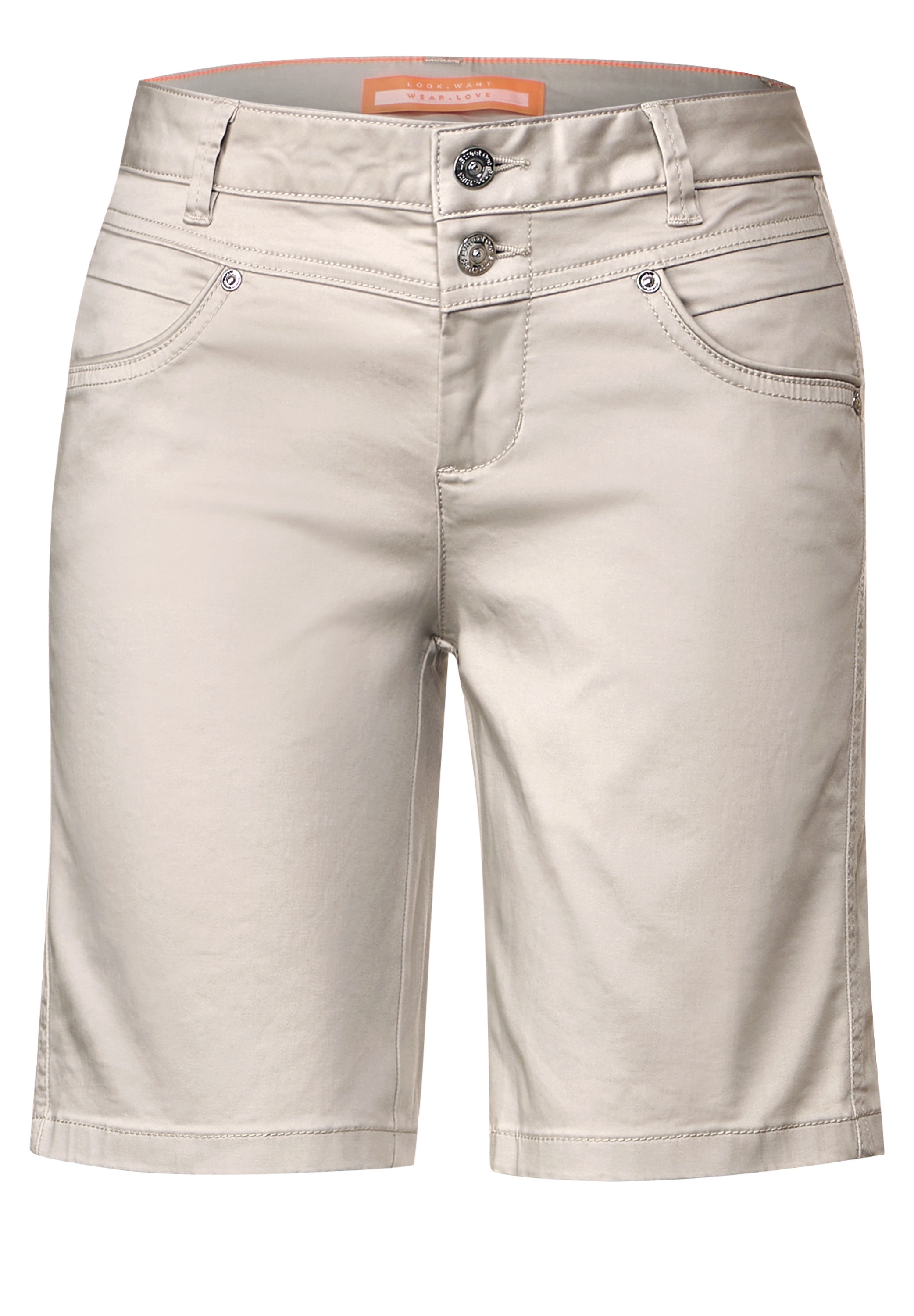 STREET ONE Shorts, in Unifarbe