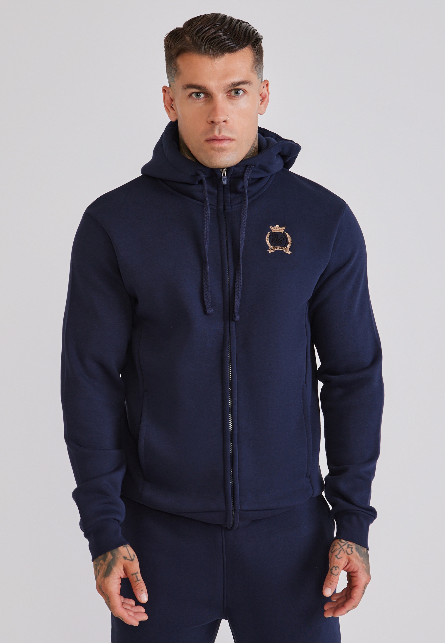 Siksilk Neopren-Hoodie »SikSilk Essentials Full Zip Hoodie« 1