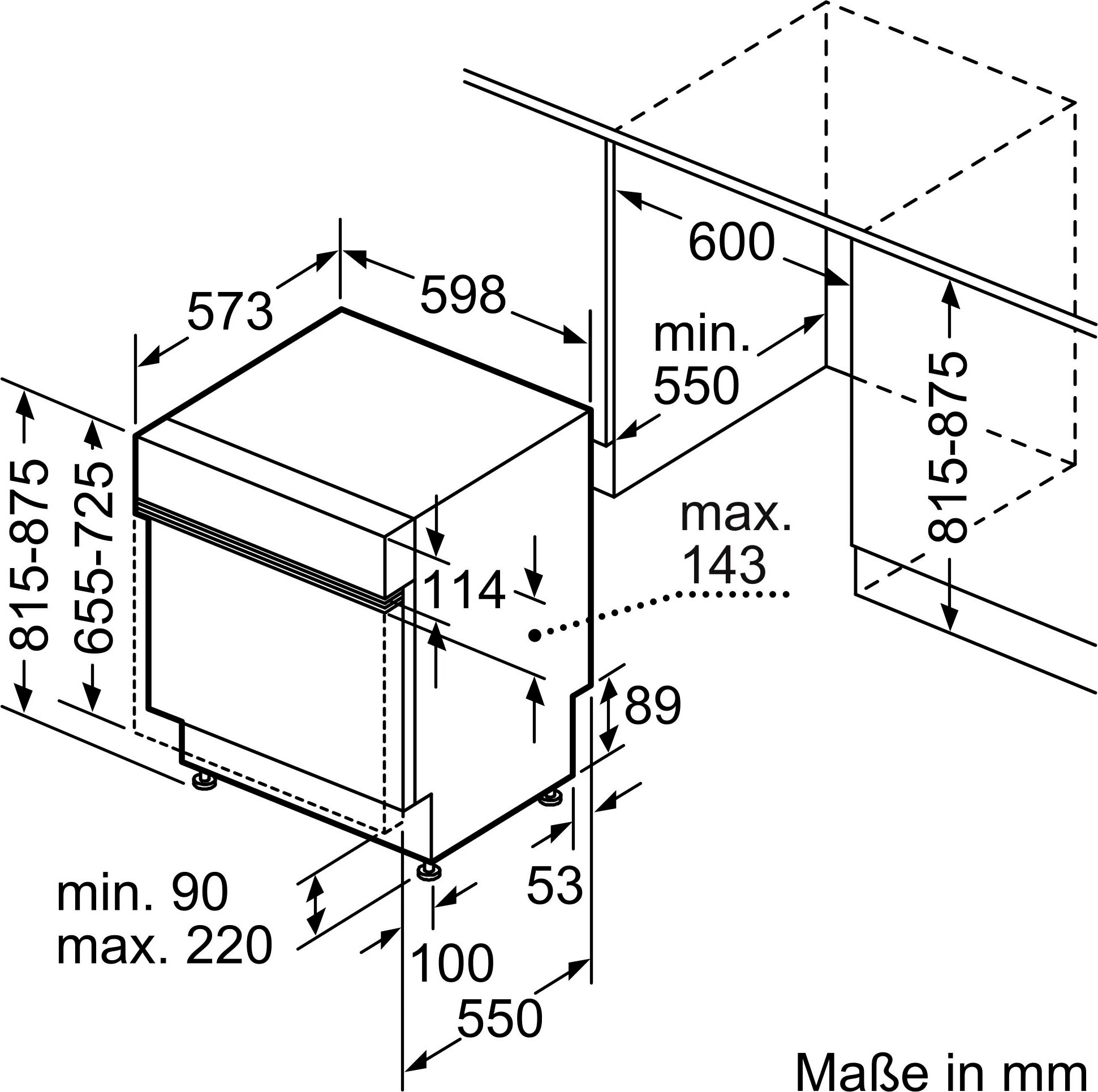 Constructa teilintegrierbarer Geschirrspüler »CG6IS00HTE«, CG6IS00HTE, 13 Maßgedecke