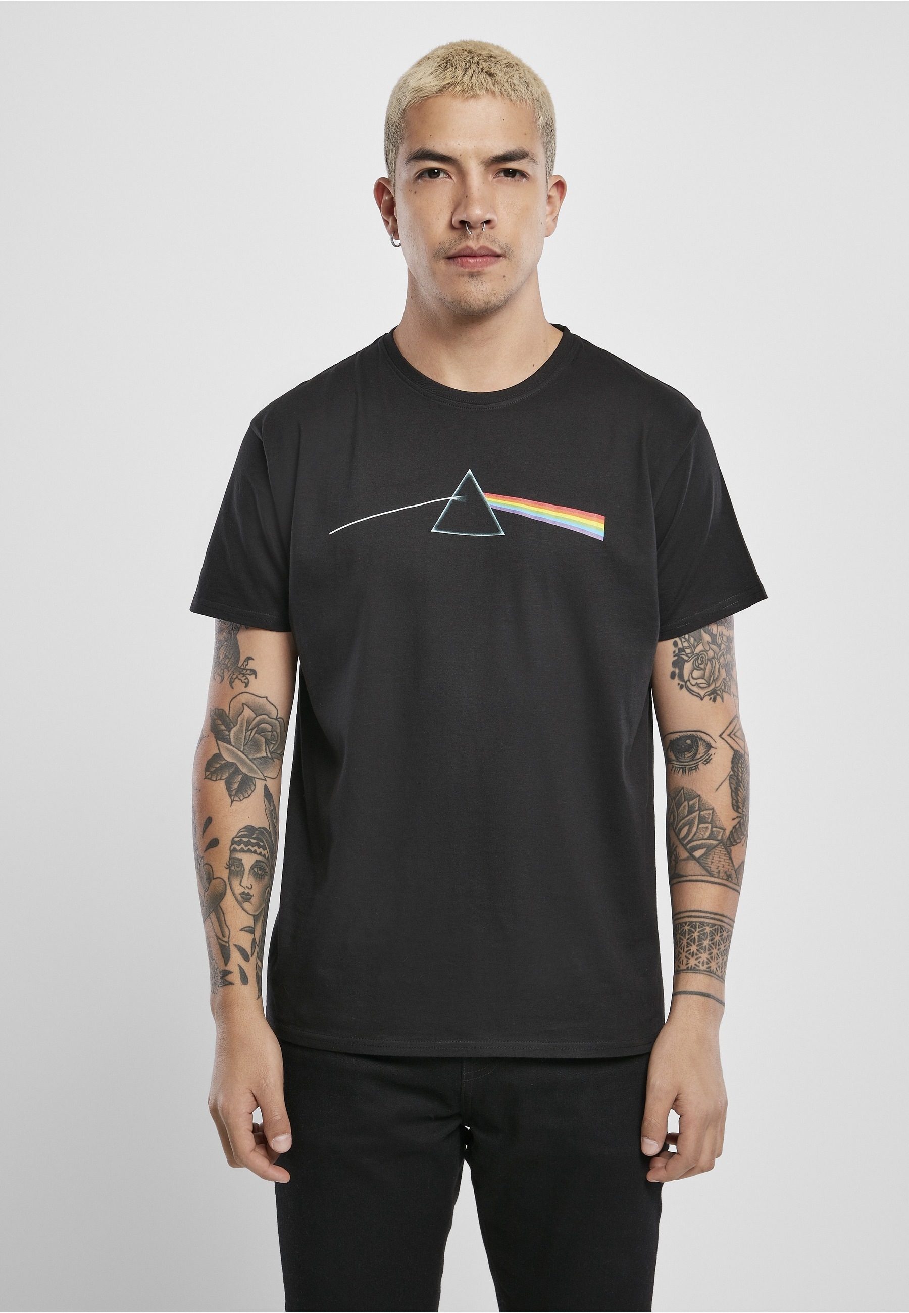Merchcode T-Shirt »Merchcode Herren Pink Floyd Dark Side of the Moon Tee« 1 Stk.