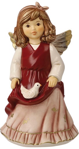 Goebel Engelfigur "Engel - Friedensengel, Weihnachtsdeko, Höhe ca. 14,5 cm", Sammlerfigur, Weihnachtsfigur, Dekofigur au