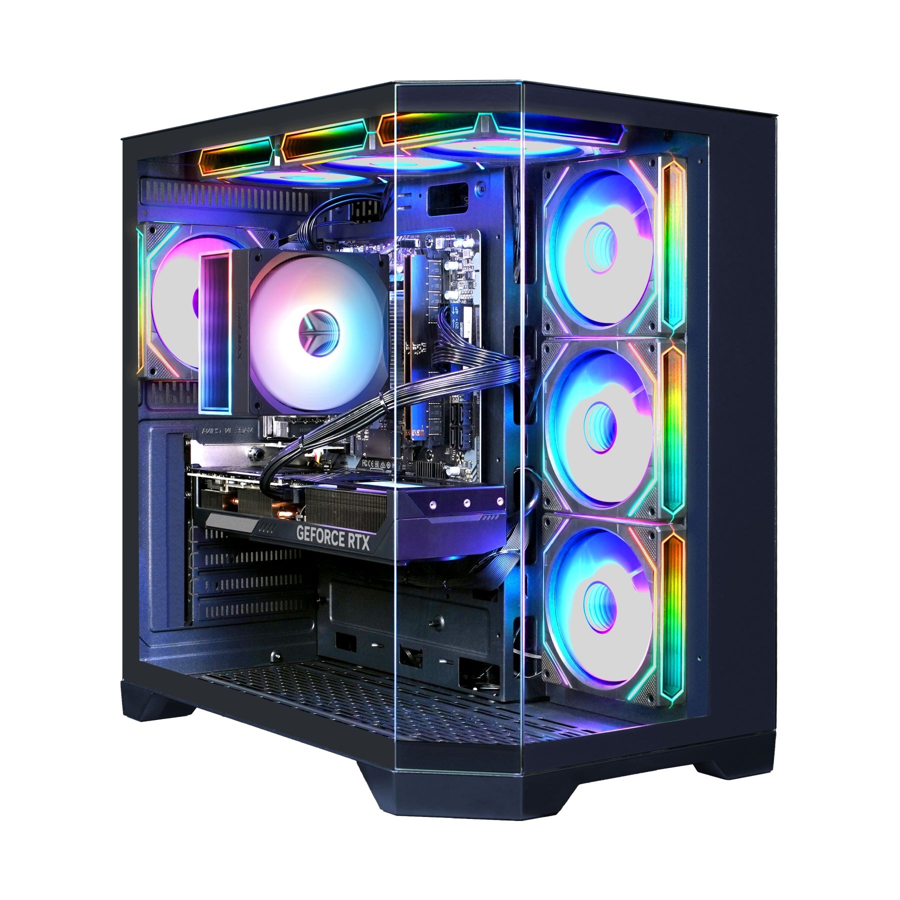 GAMEMAX PC-Komplettsystem »MegaDeal Gaming-PC-Set HYPE-A BK«, Windows 11 + MSI PRO MP273A LED-Monitor, 69cm (27")