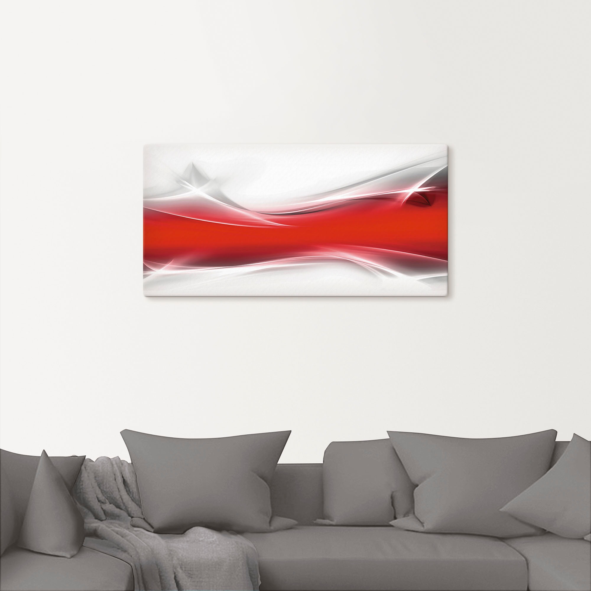 Artland Wandbild »Kreatives Element«, Gegenstandslos, (1 St.), als Leinwandbild, Wandaufkleber in verschied. Größen