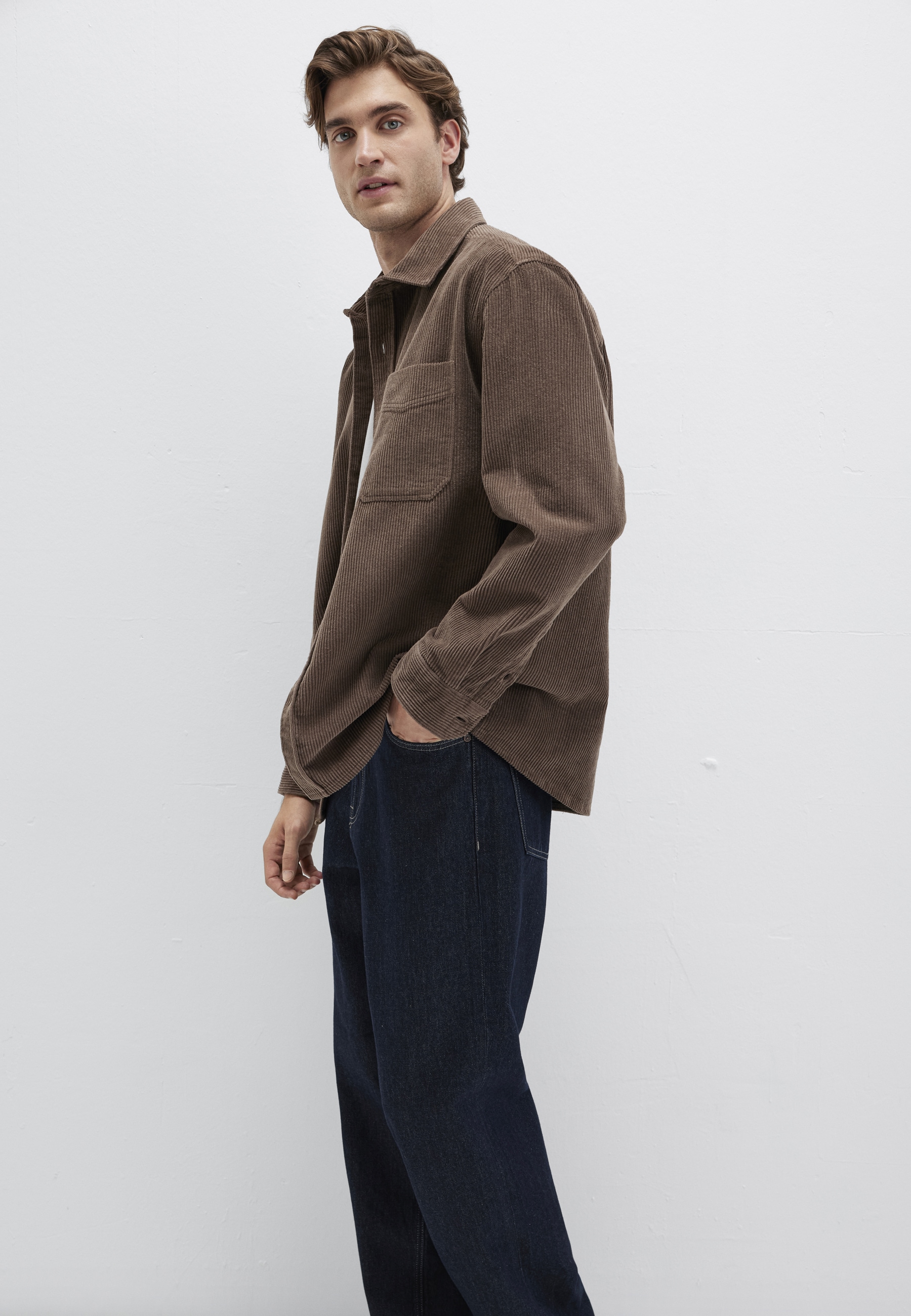 Mavi Langarmhemd »POCKET CORDUROY SHIRT«
